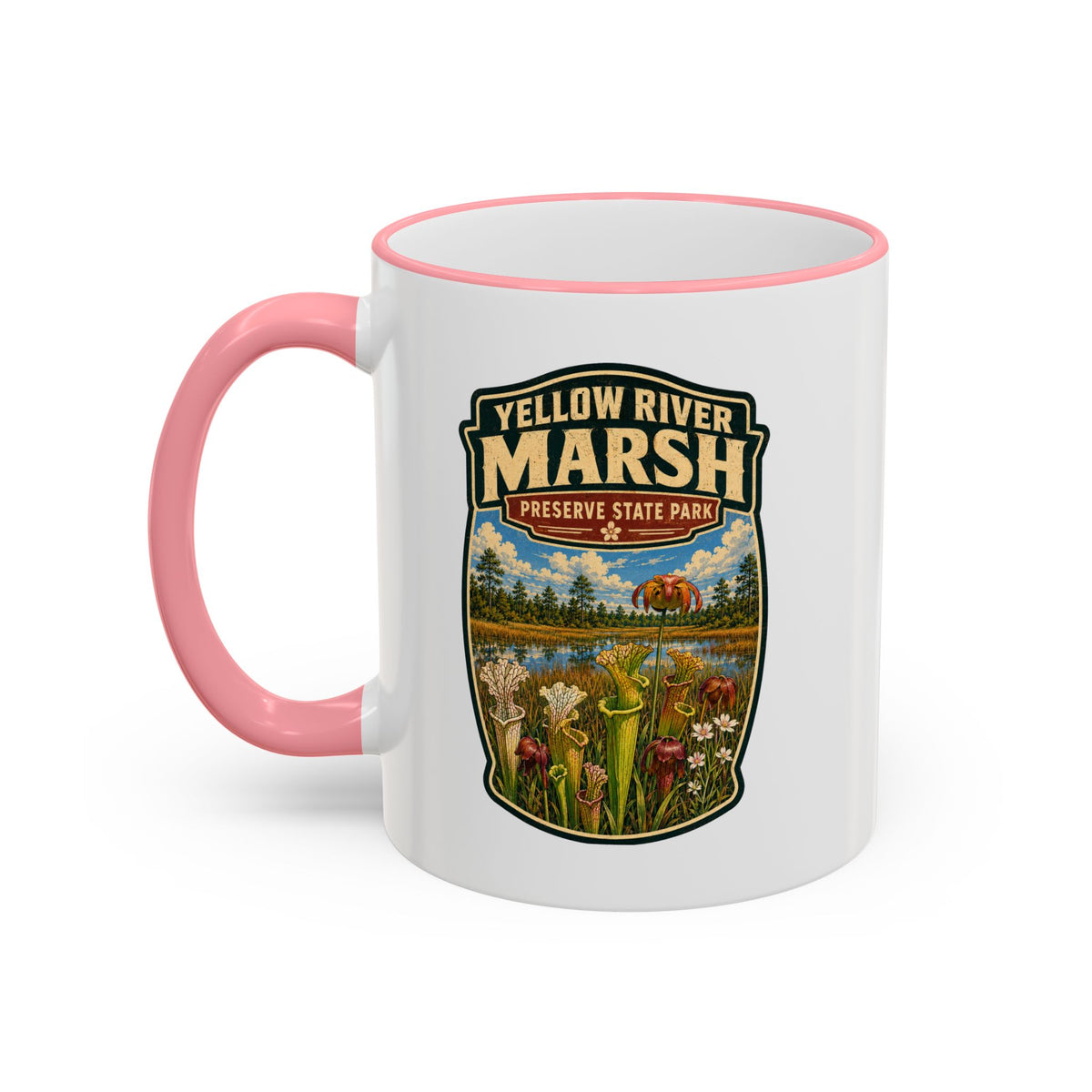 Yellow River Marsh — Accent Rim & Handle 11oz/15oz
