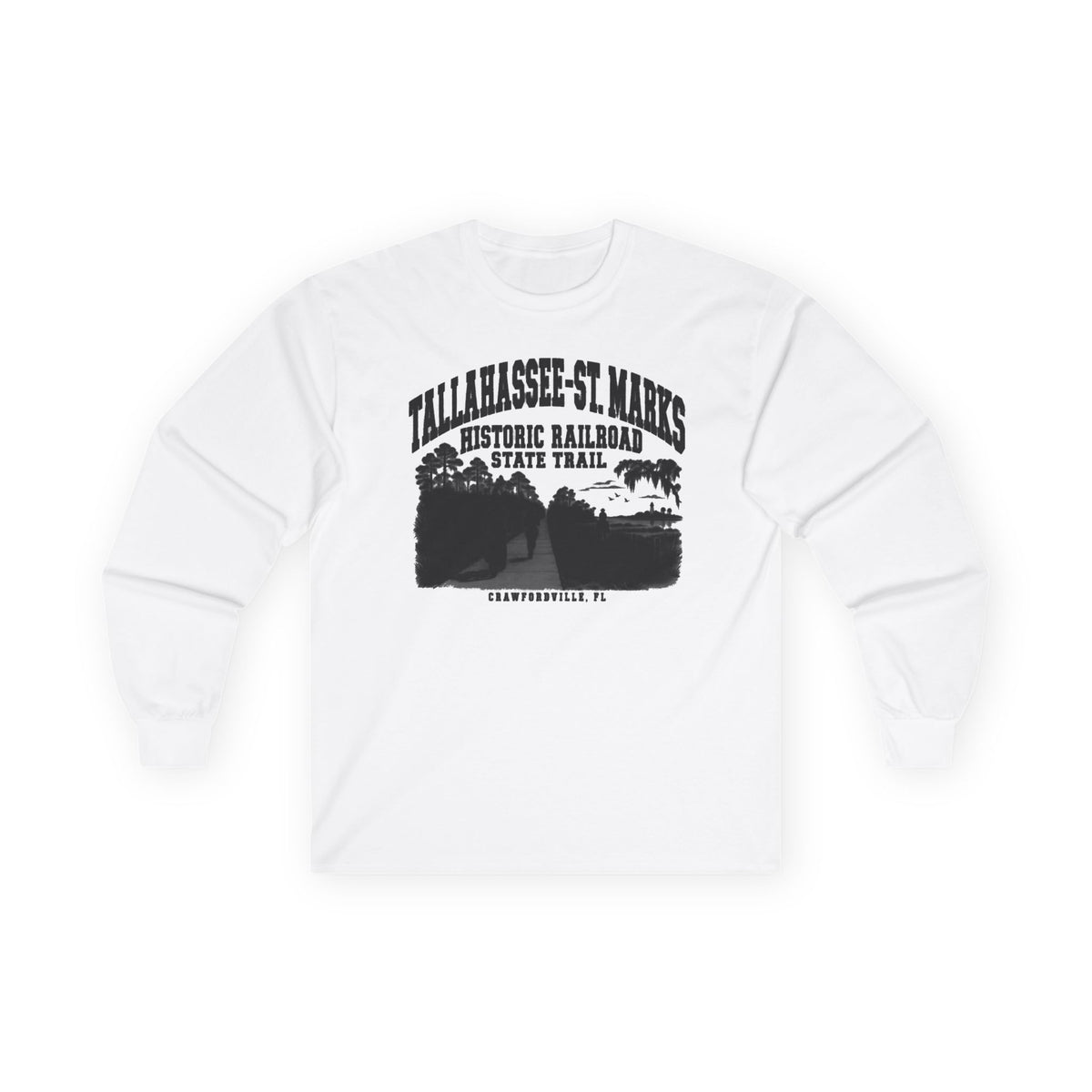 Tallahassee-St. Marks Historic Railroad State Trail- Long Sleeve Tee
