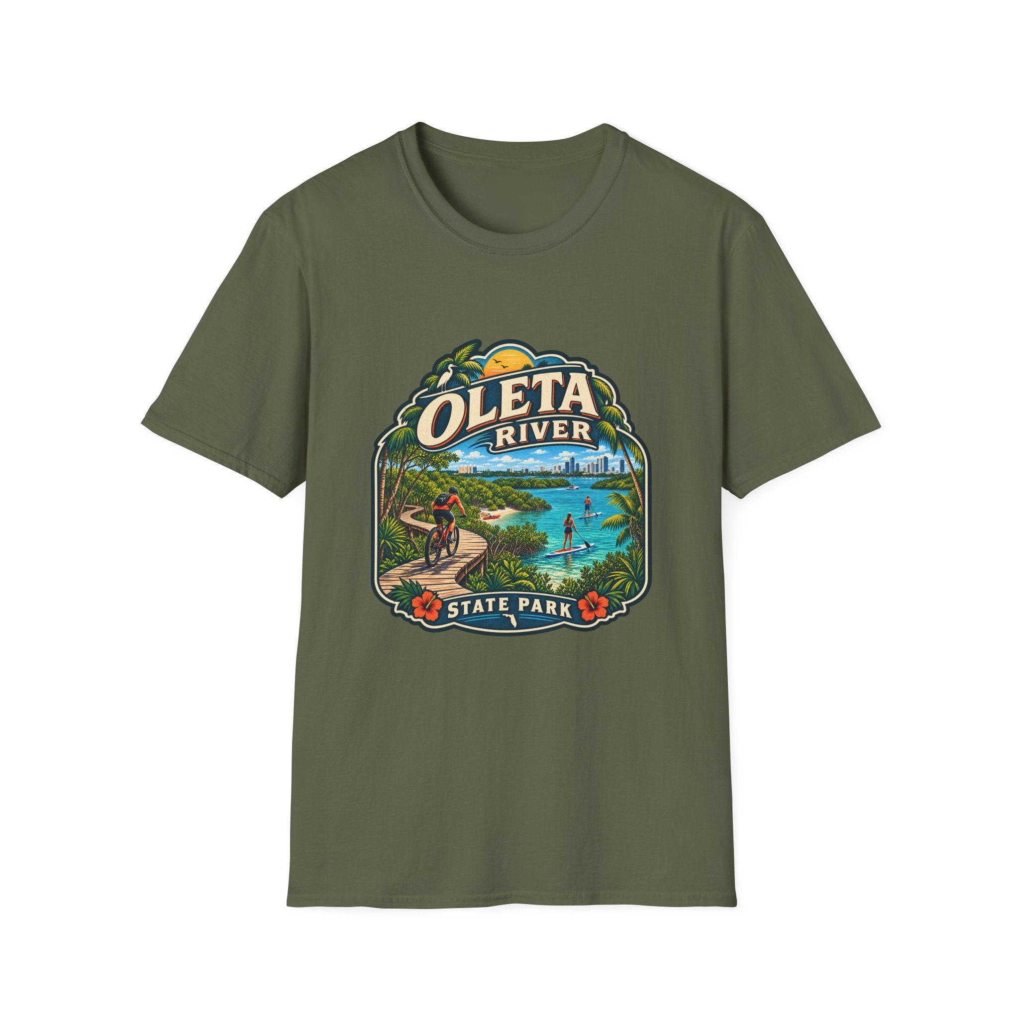 Oleta River- Retro Tee