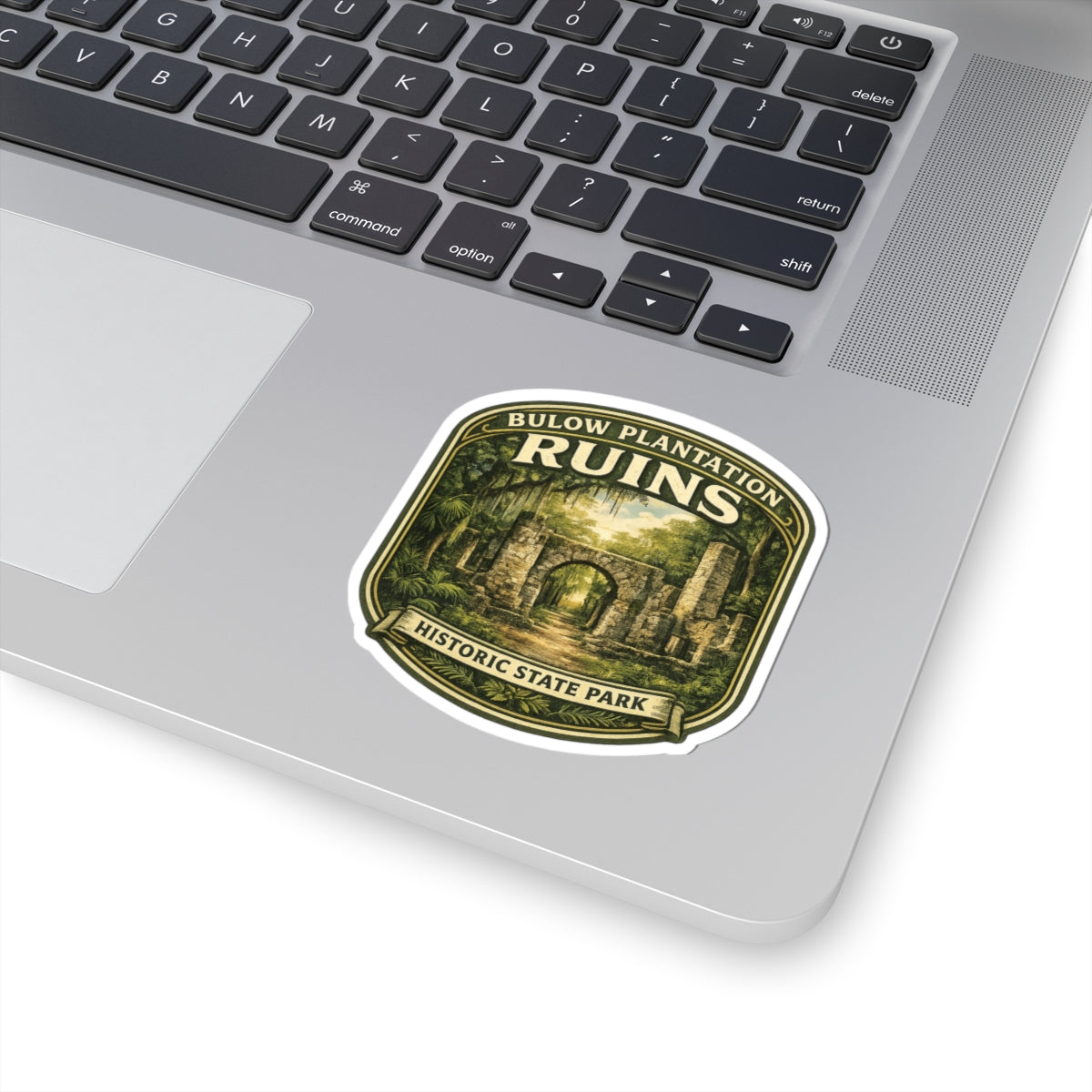 Bulow Plantation Ruins Sticker — Historic State Park Kiss-Cut Decal