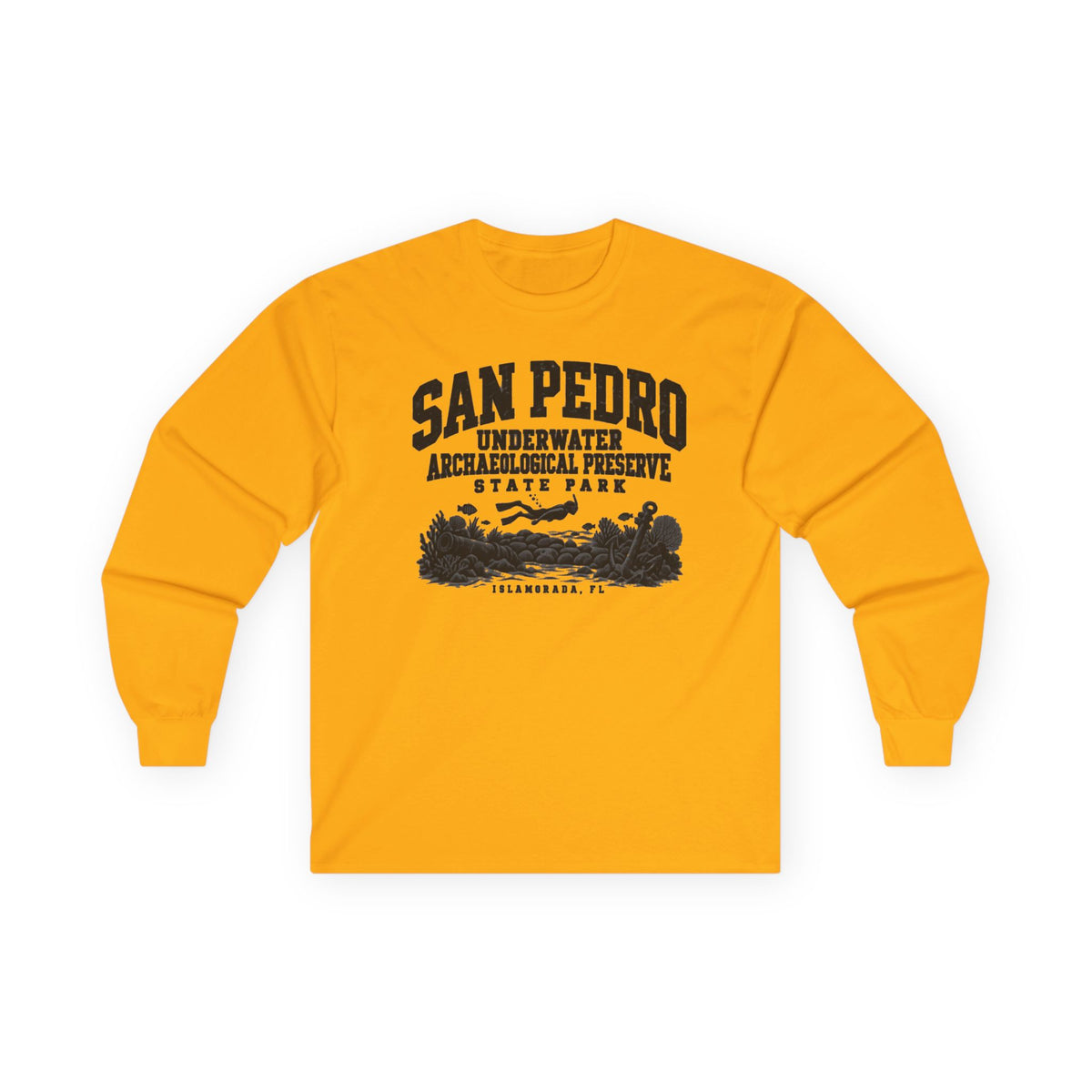 San Pedro Underwater Archaeological Preserve- Long Sleeve Tee