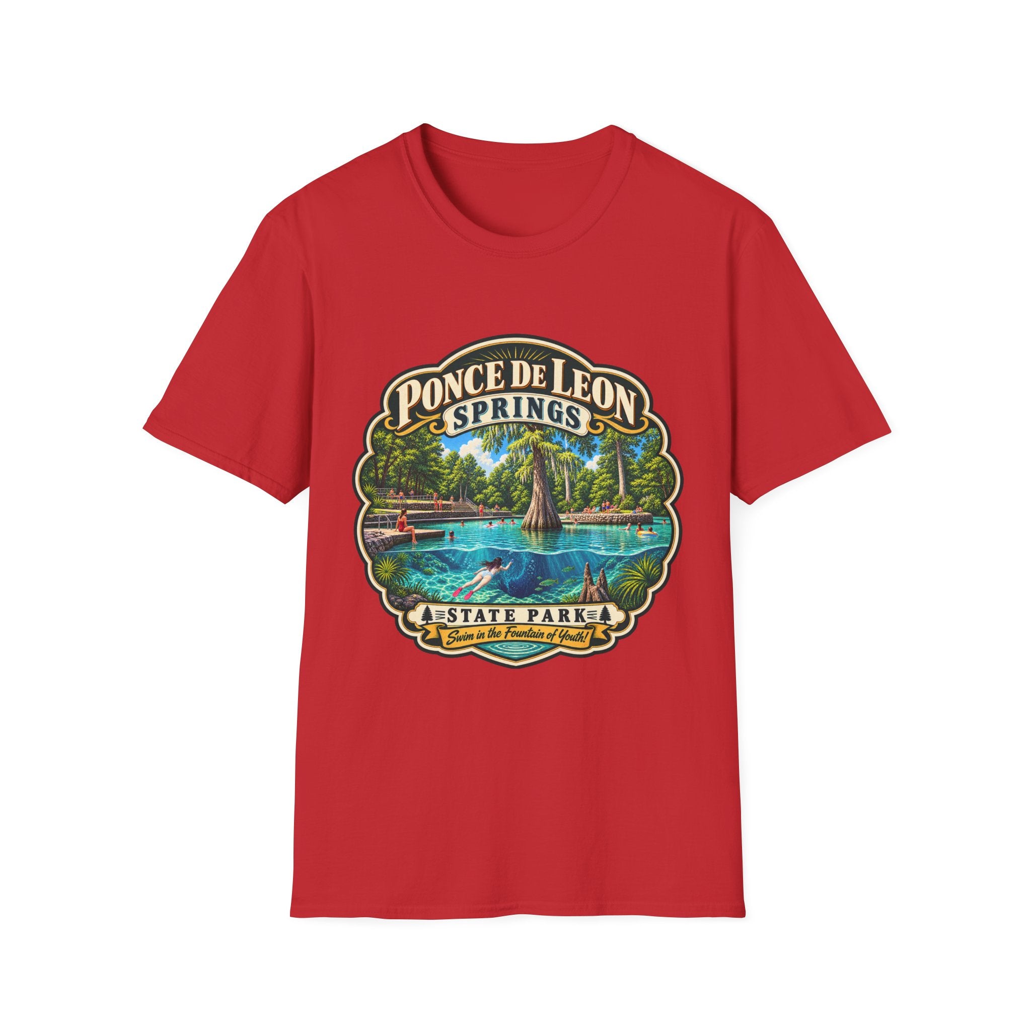 Ponce De Leon- Retro Tee