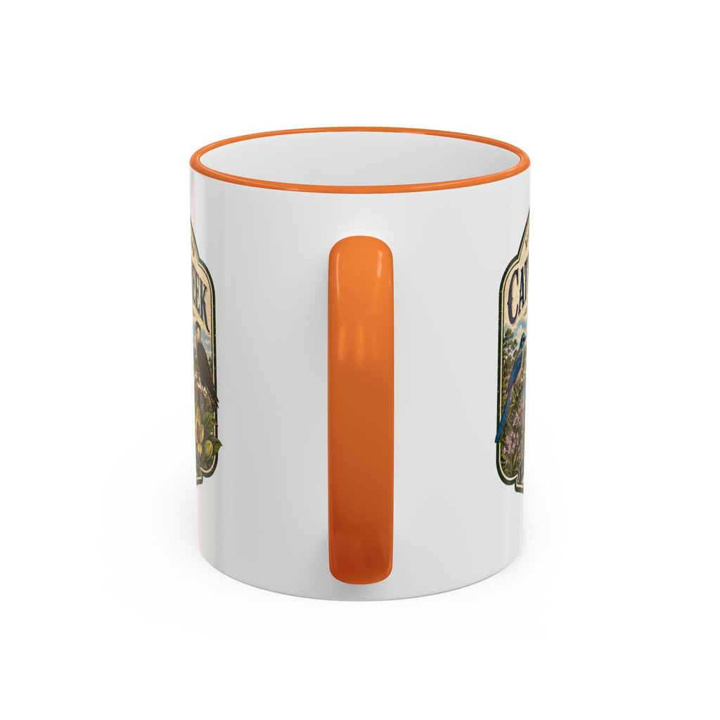 Catfish Creek Vintage Mug — Accent Rim & Handle 11oz/15oz
