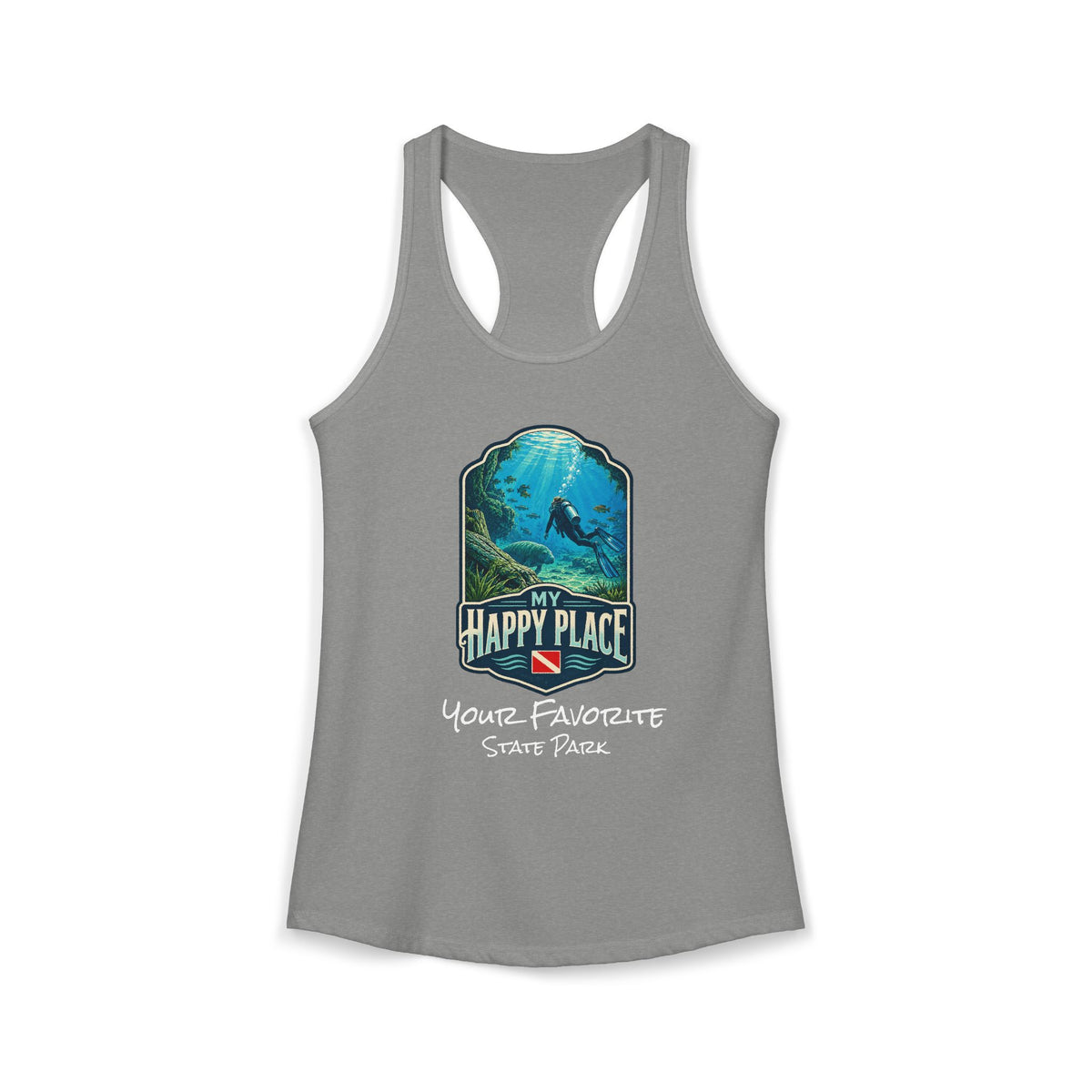 CUSTOMIZABLE Springs Racerback Tank