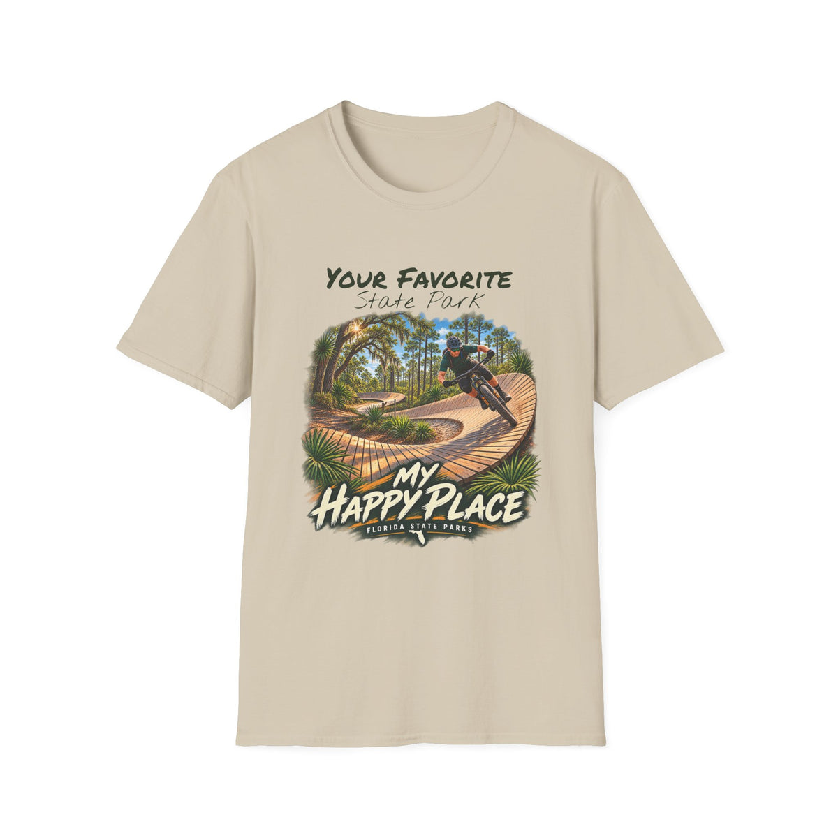 CUSTOMIZABLE Bike Course- Retro Tee