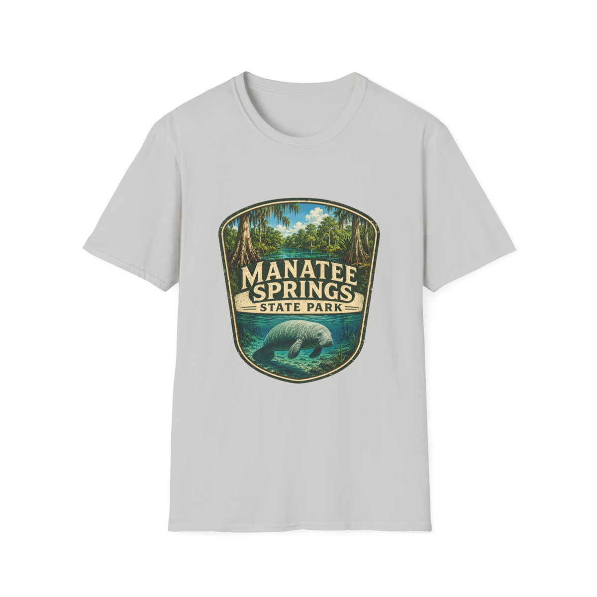 Manatee Springs State Park T-Shirt — Vintage Park Badge Tee