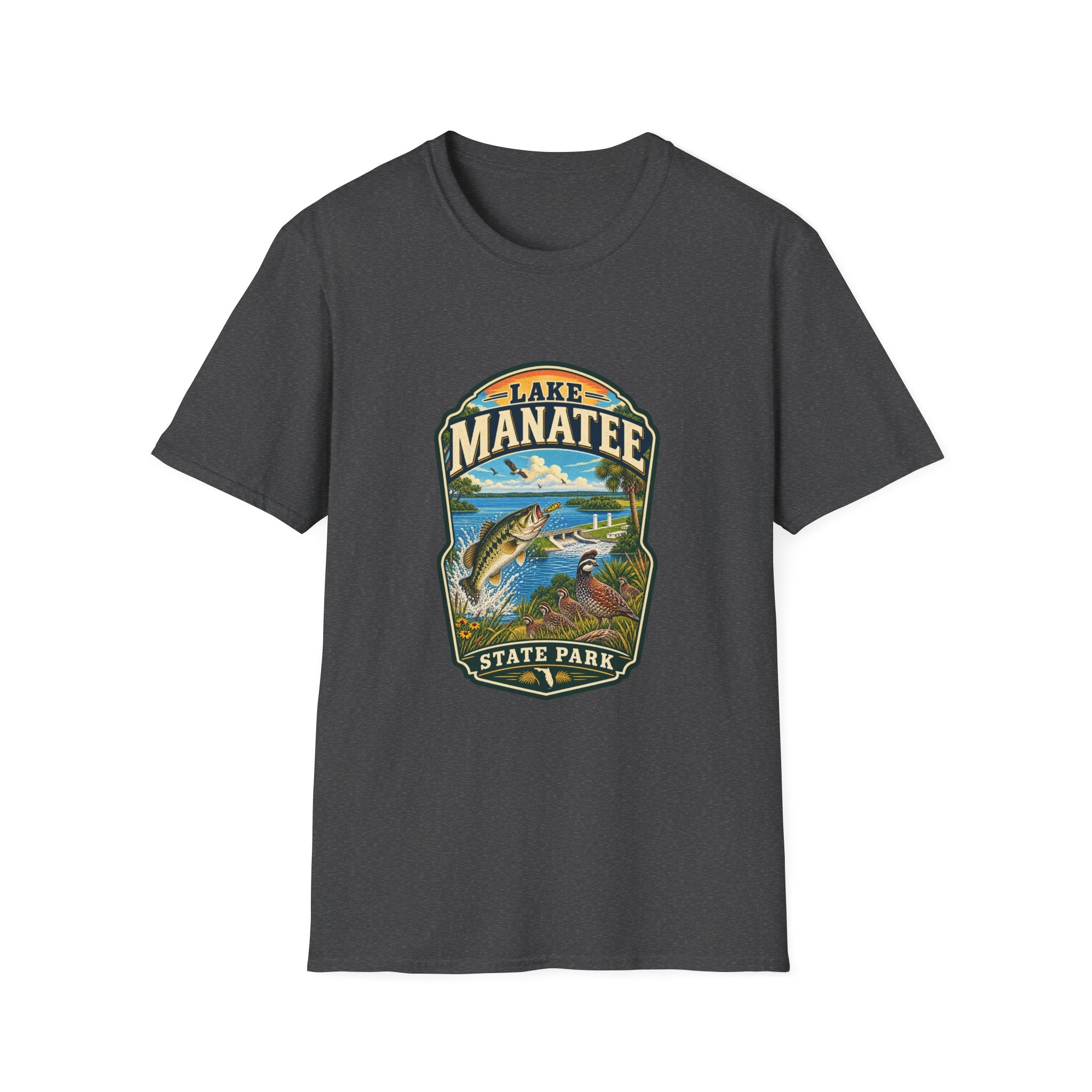 Lake Mantee- Retro Tee