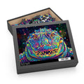 Rainbow American Alligator Jigsaw Puzzle (120/252/500 pcs)