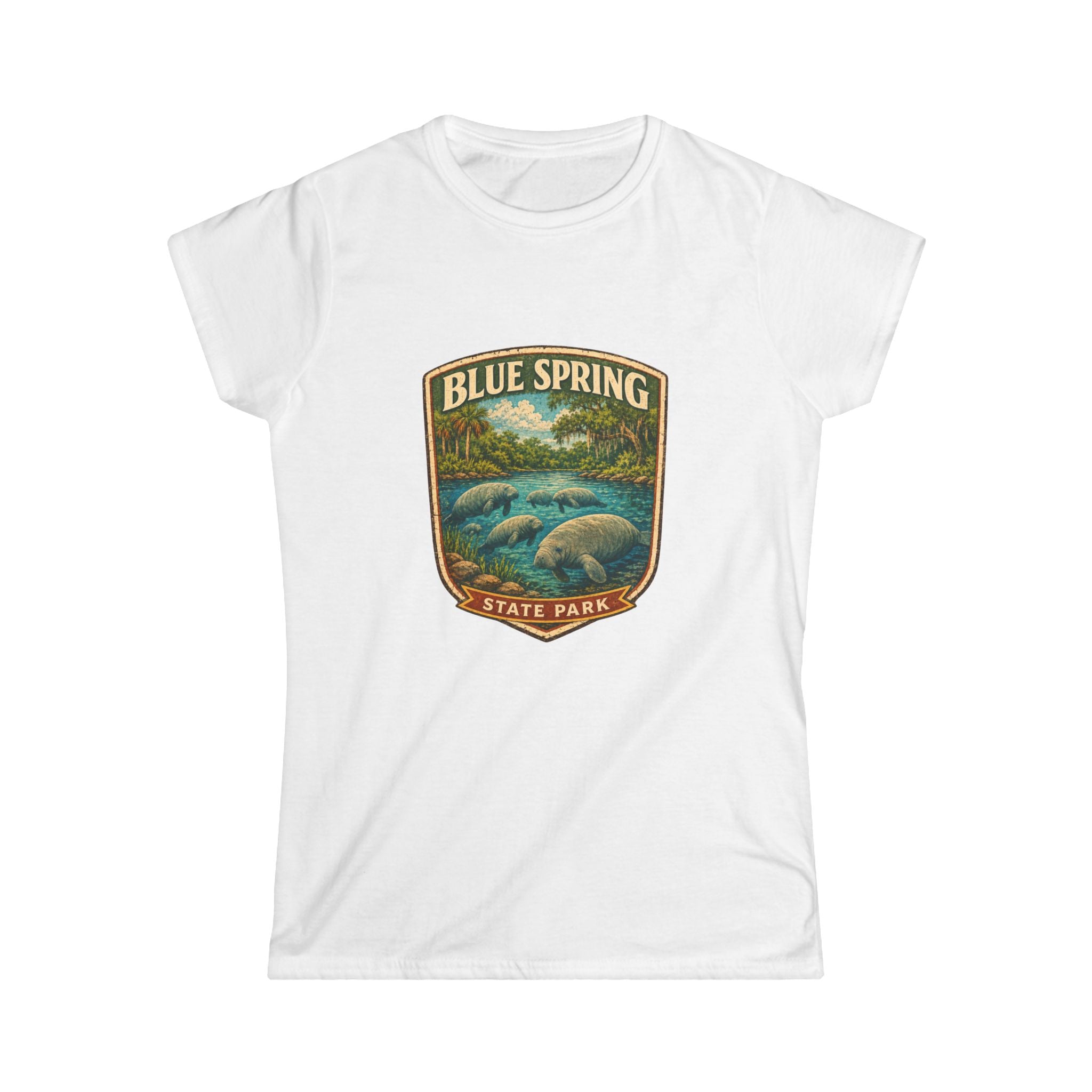 Blue Spring- Vintage Tee