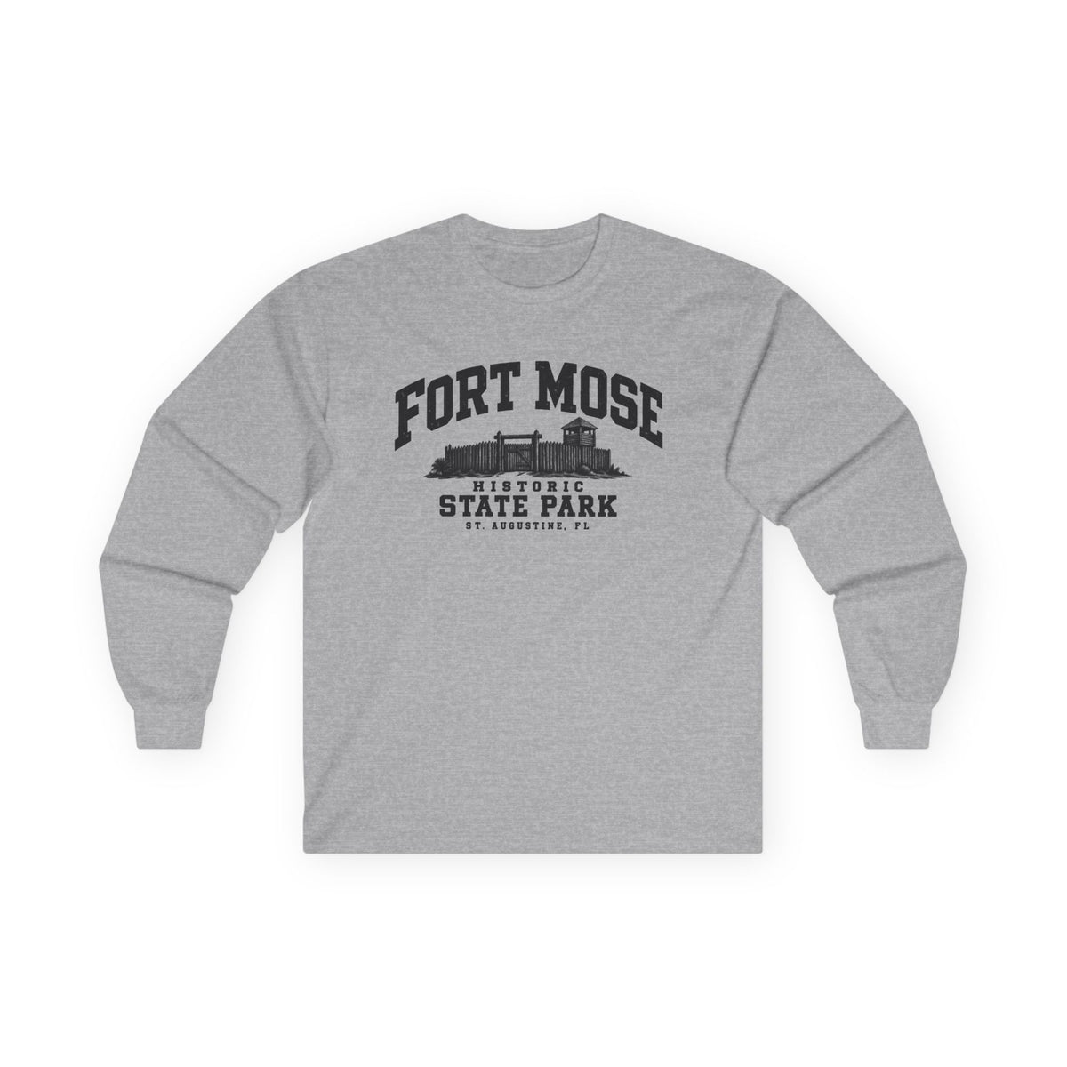 Fort Mose Historic State Park Logo- Long Sleeve Tee