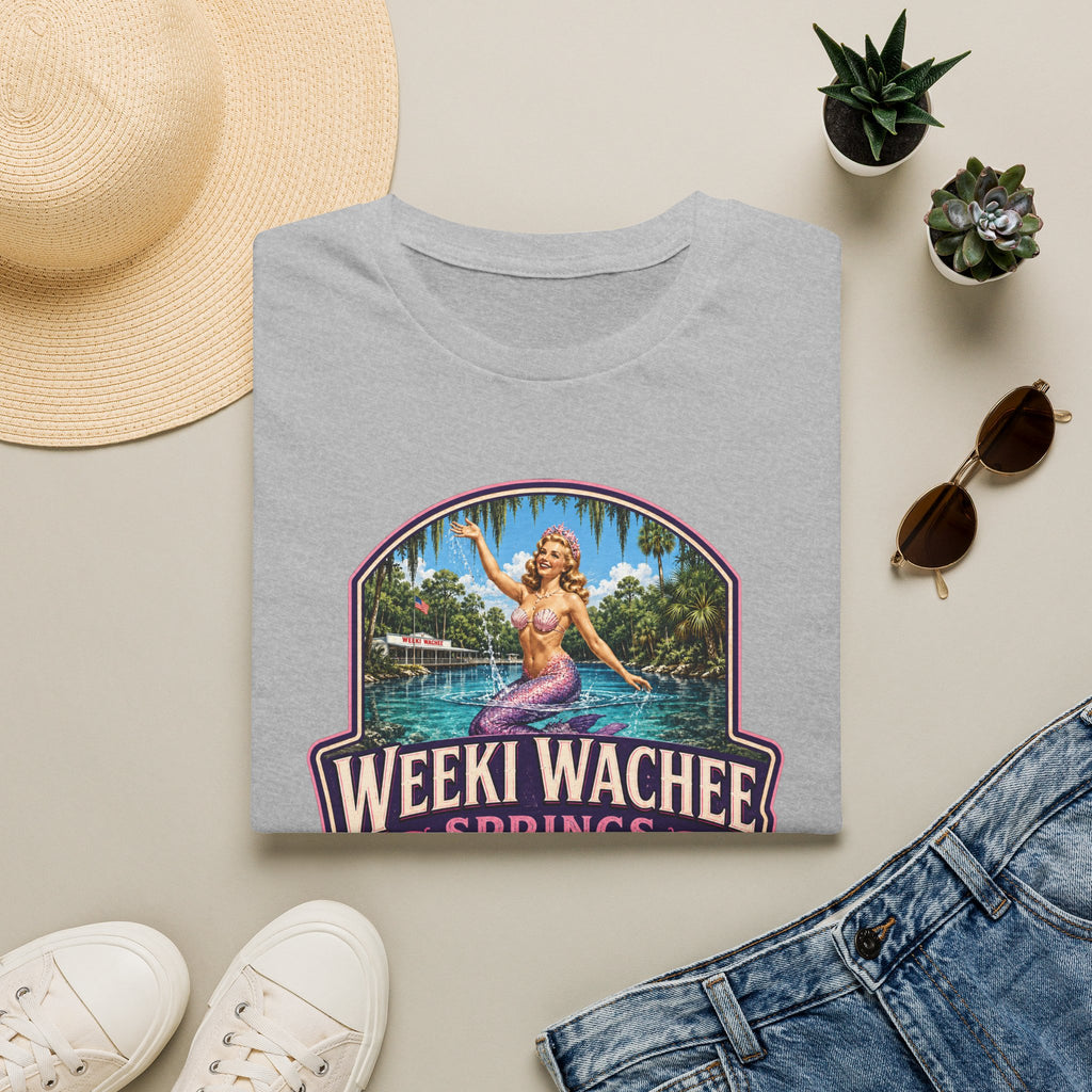 Weeki Wachee Springs — Retro Tee Pink