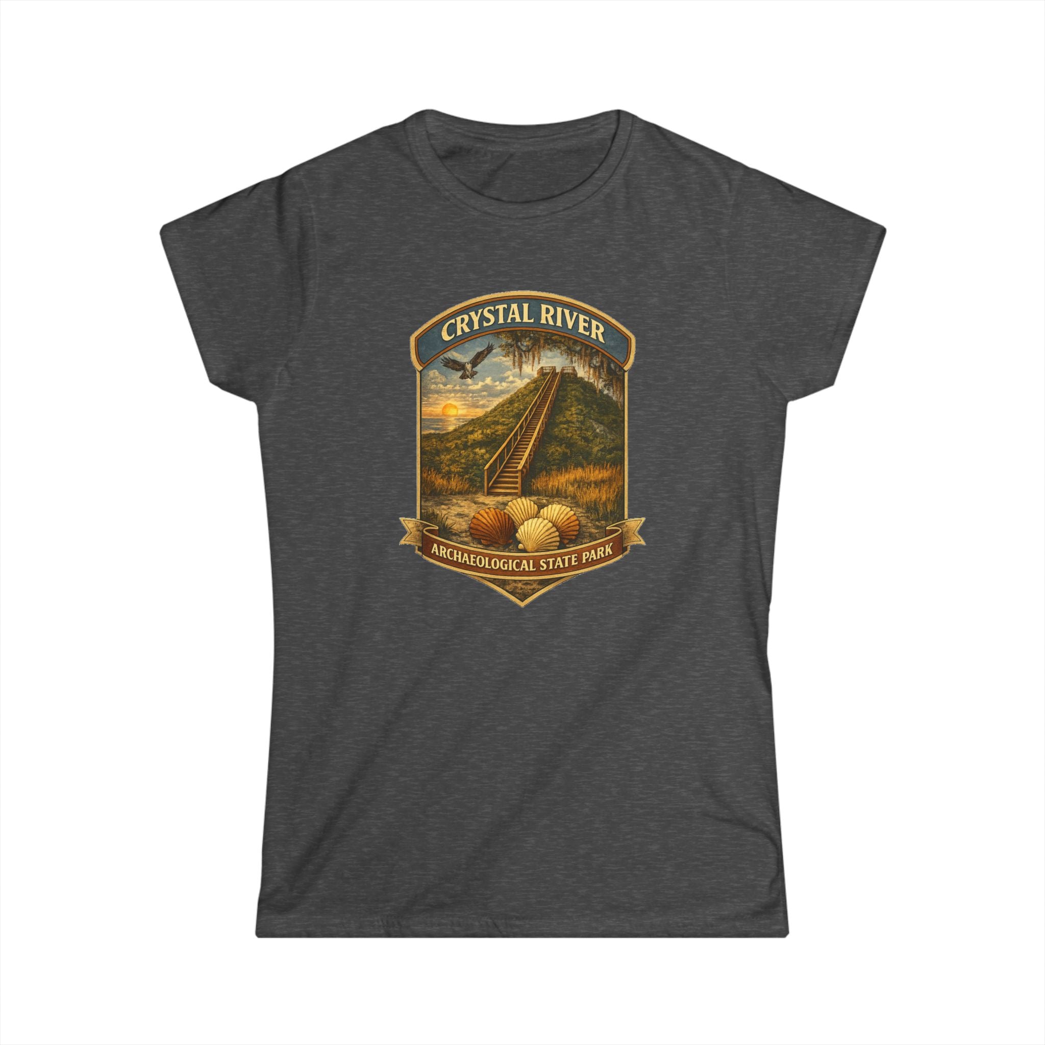 Crystal River Archaeological- Vintage Tee