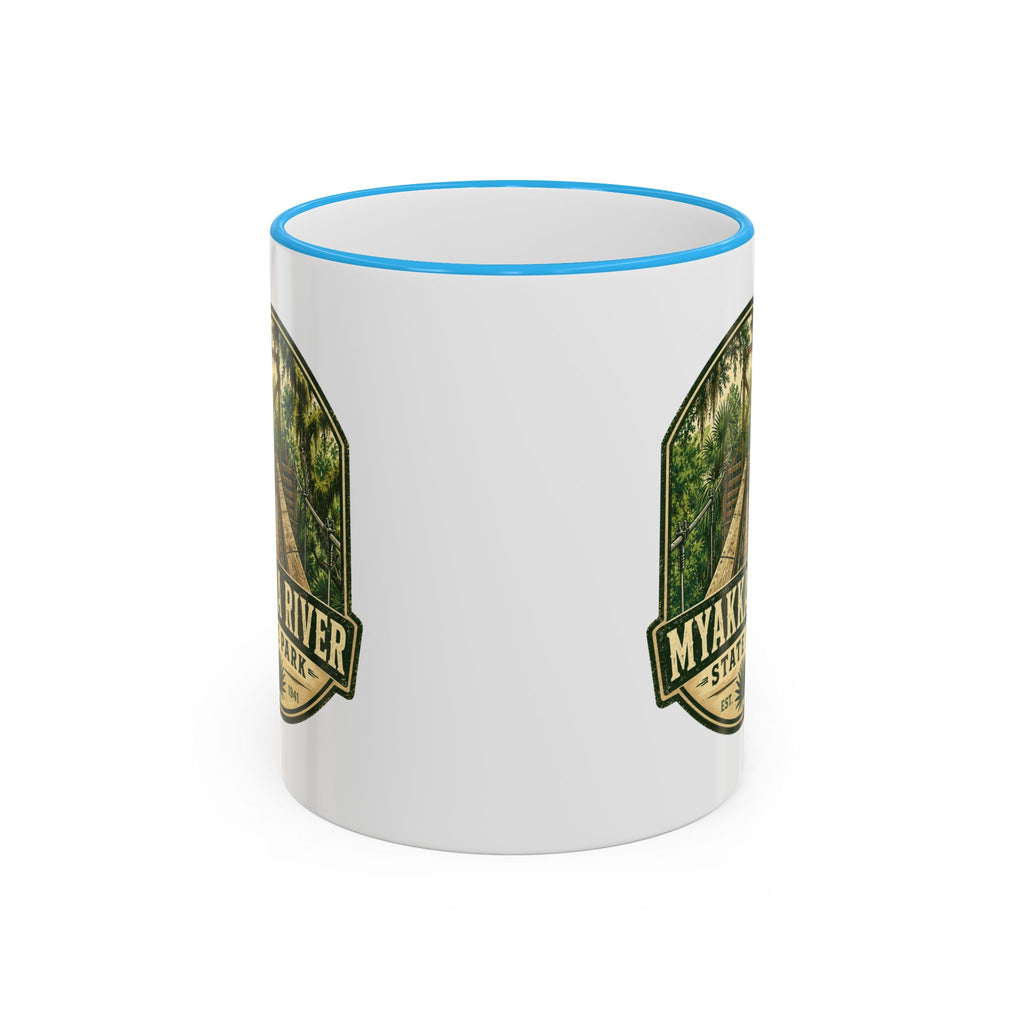 Myakka River Vintage Mug — Accent Rim & Handle 11oz/15oz