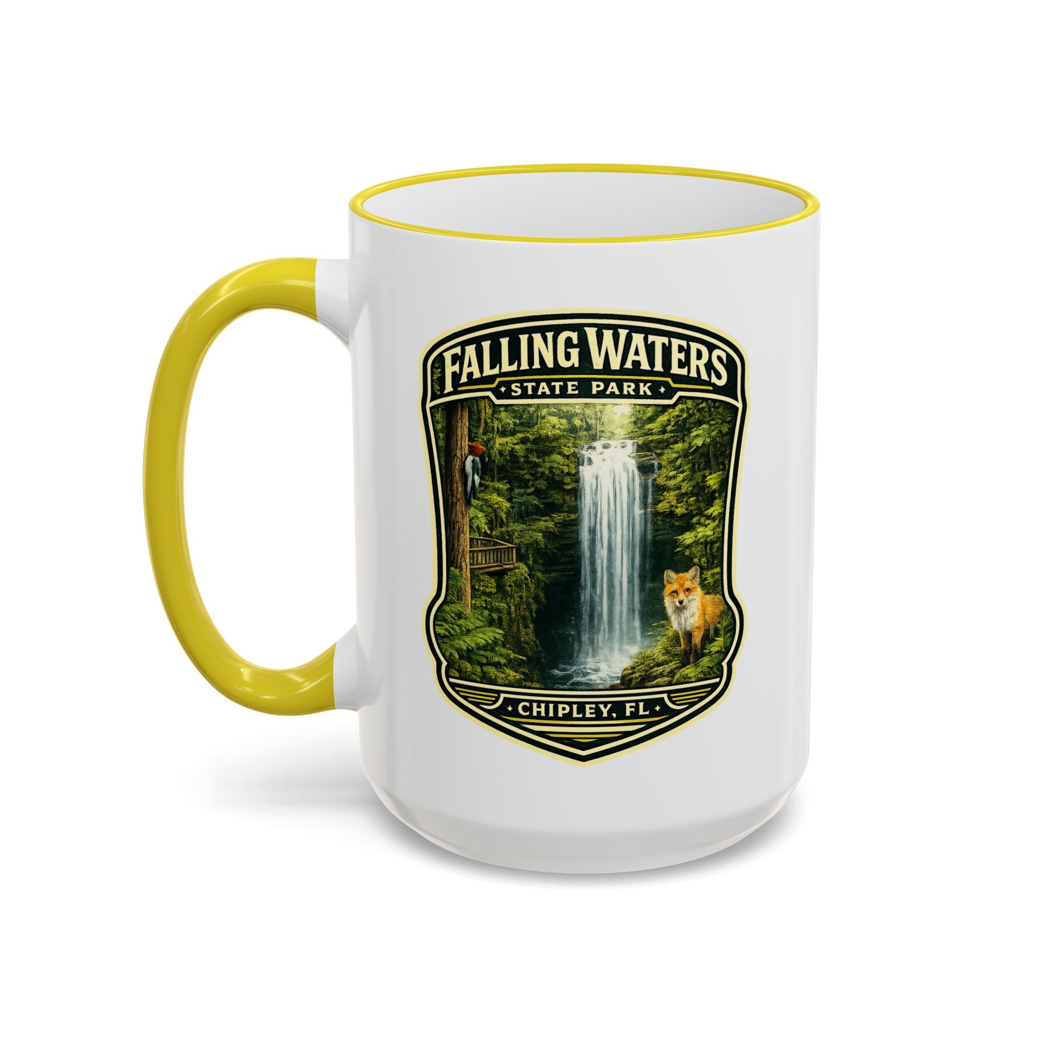 Falling Waters Accent Rim & Handle 11oz/15oz