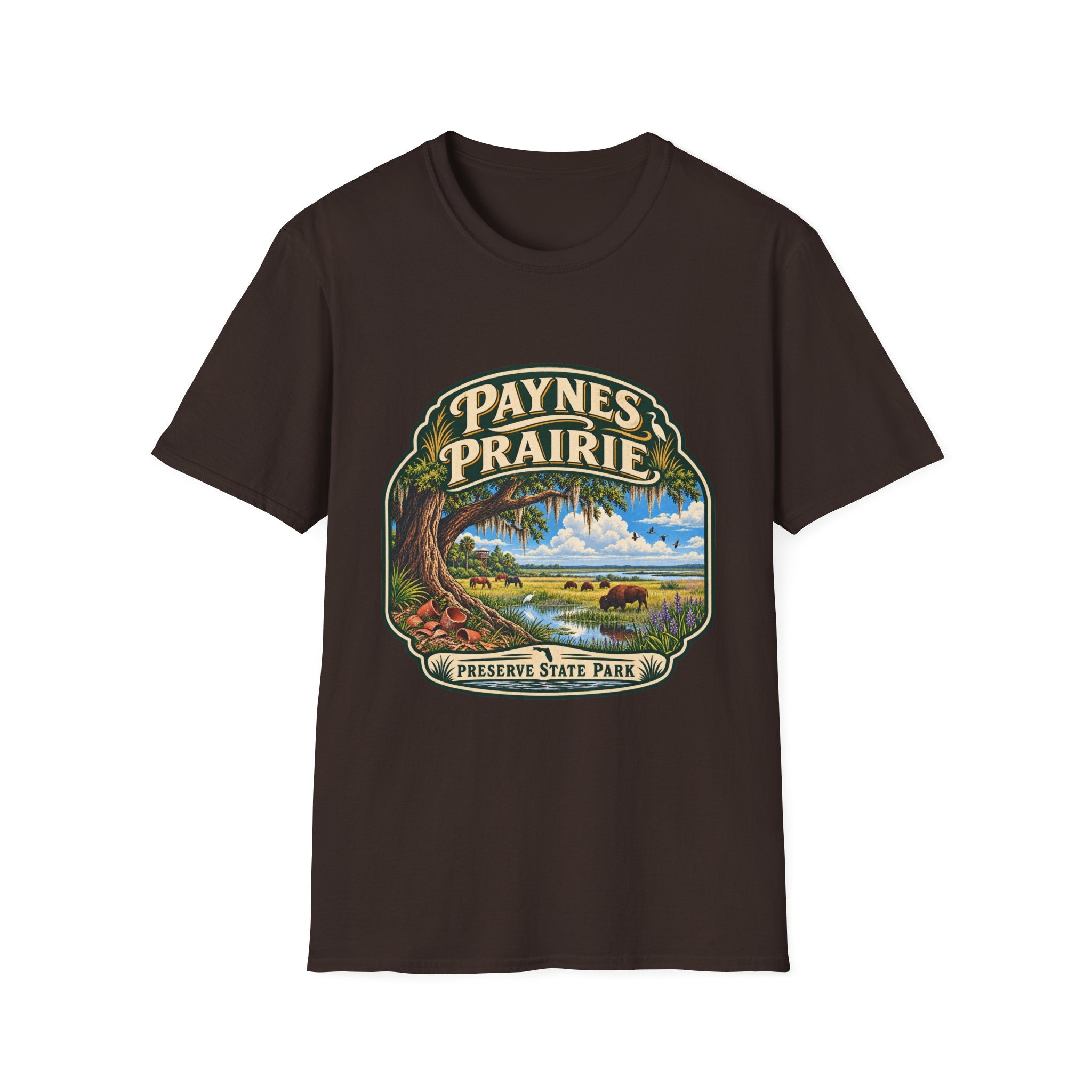 Paynes Prairie- Retro Tee