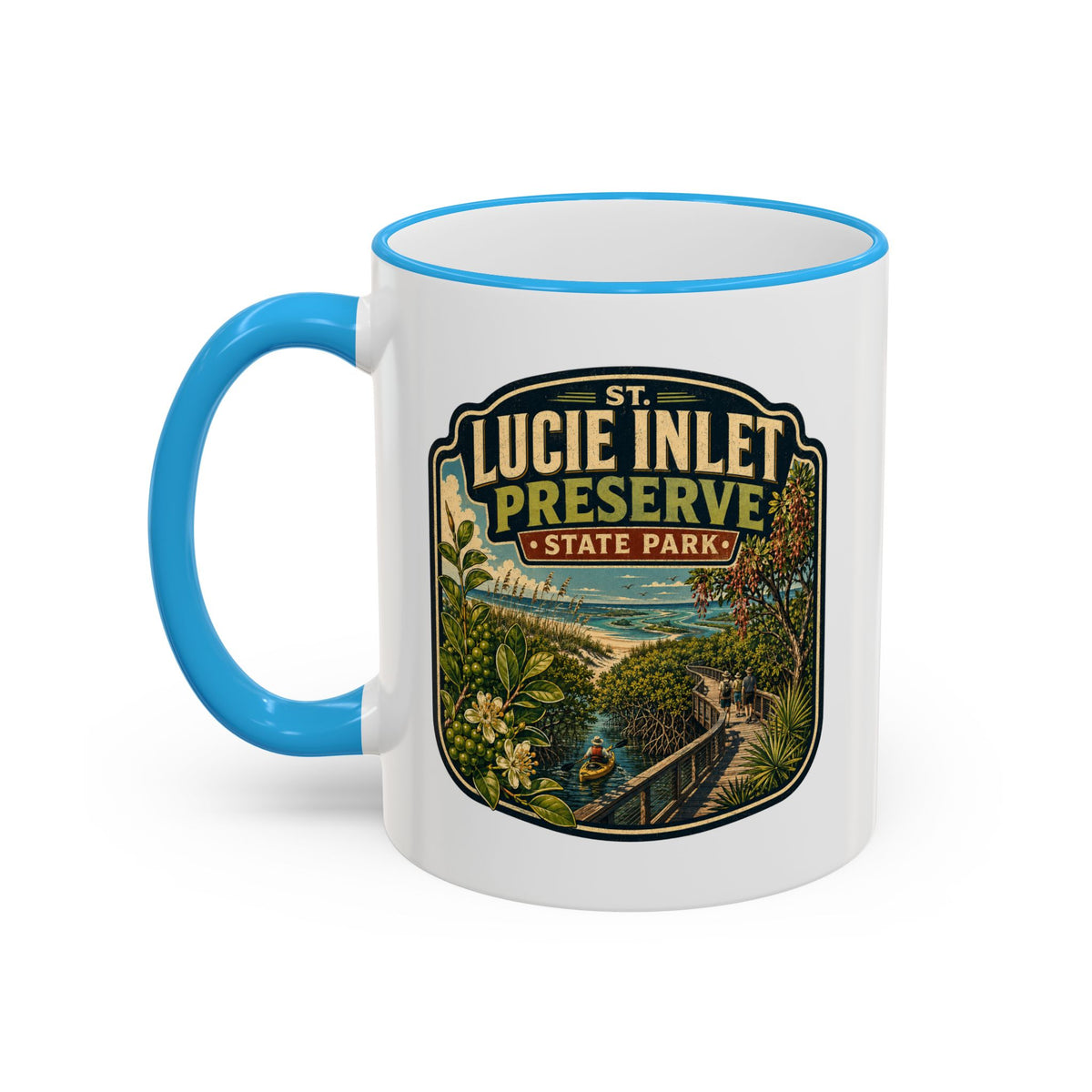 St. Lucie Inlet — Accent Rim & Handle 11oz/15oz