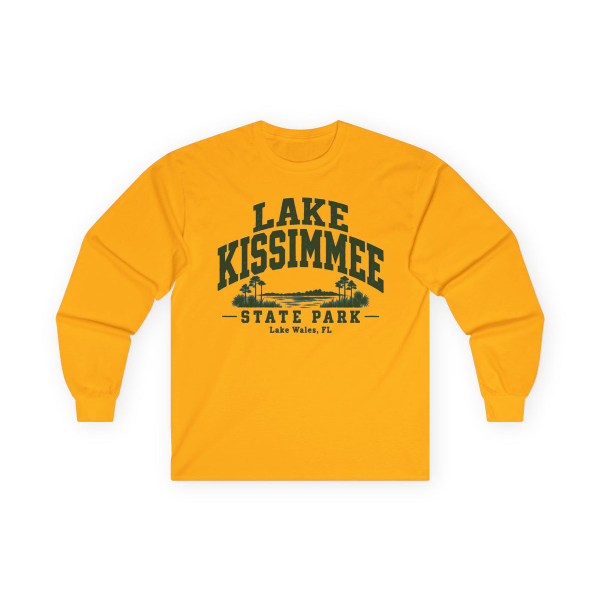 Lake Kissimmee State Park Logo- Long Sleeve Tee