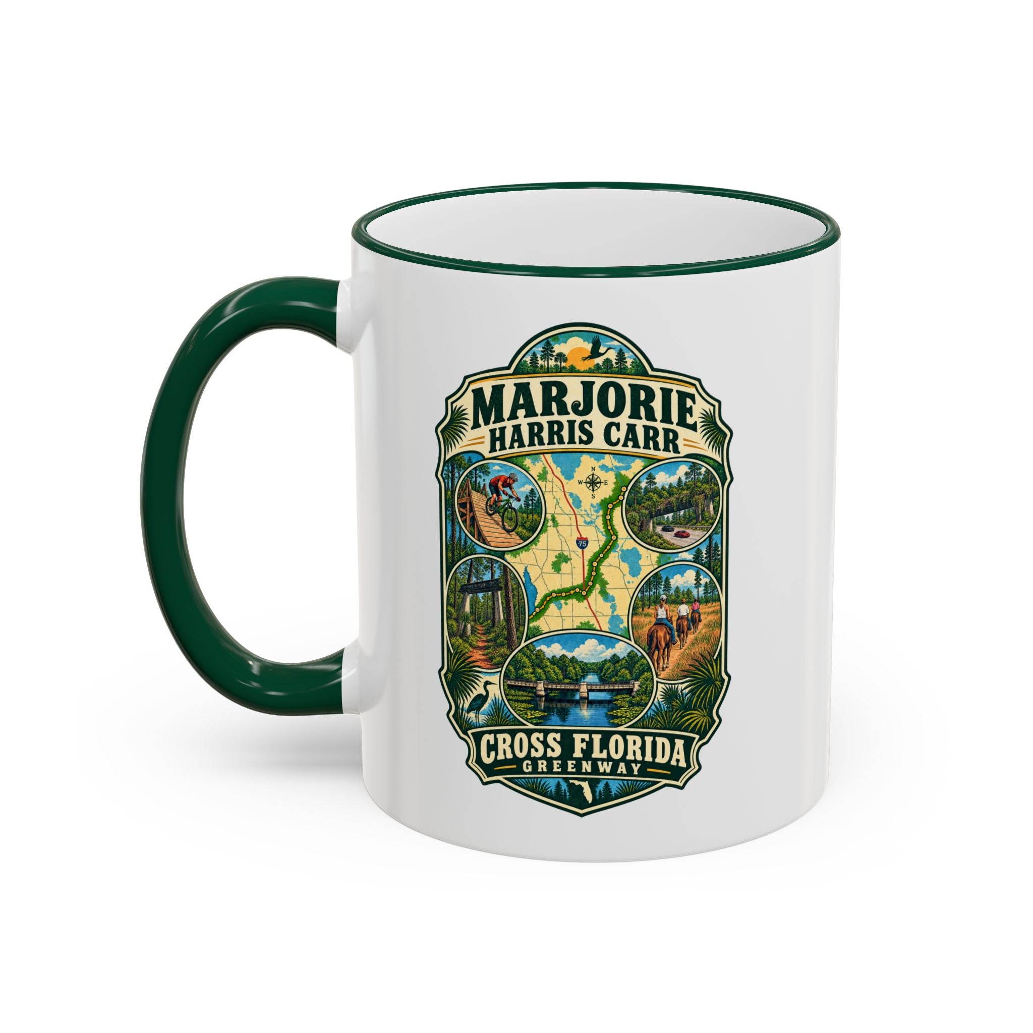 Marjorie Harris Carr Greenway Accent Rim & Handle 11oz/15oz