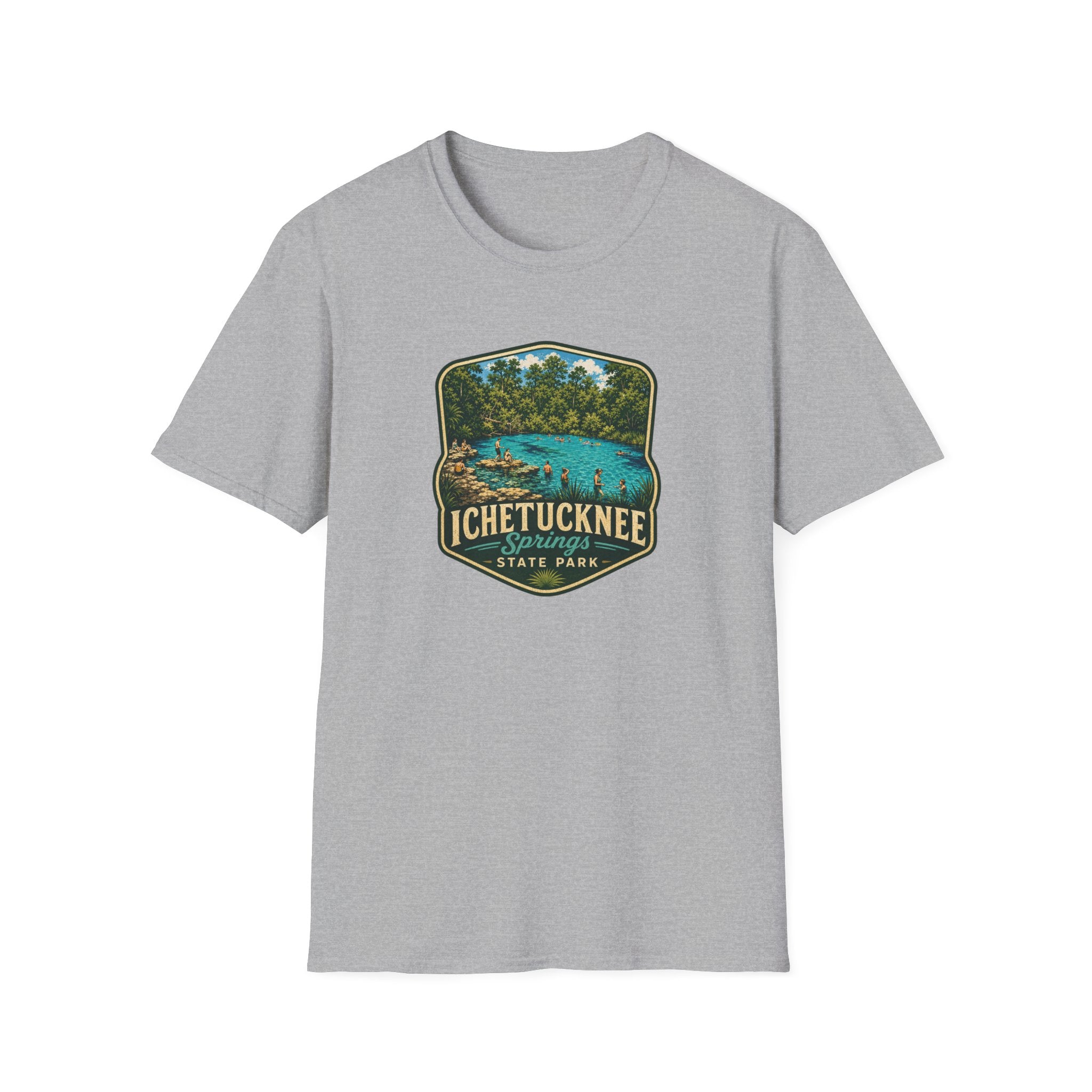 Ichetucknee Springs — Retro Tee