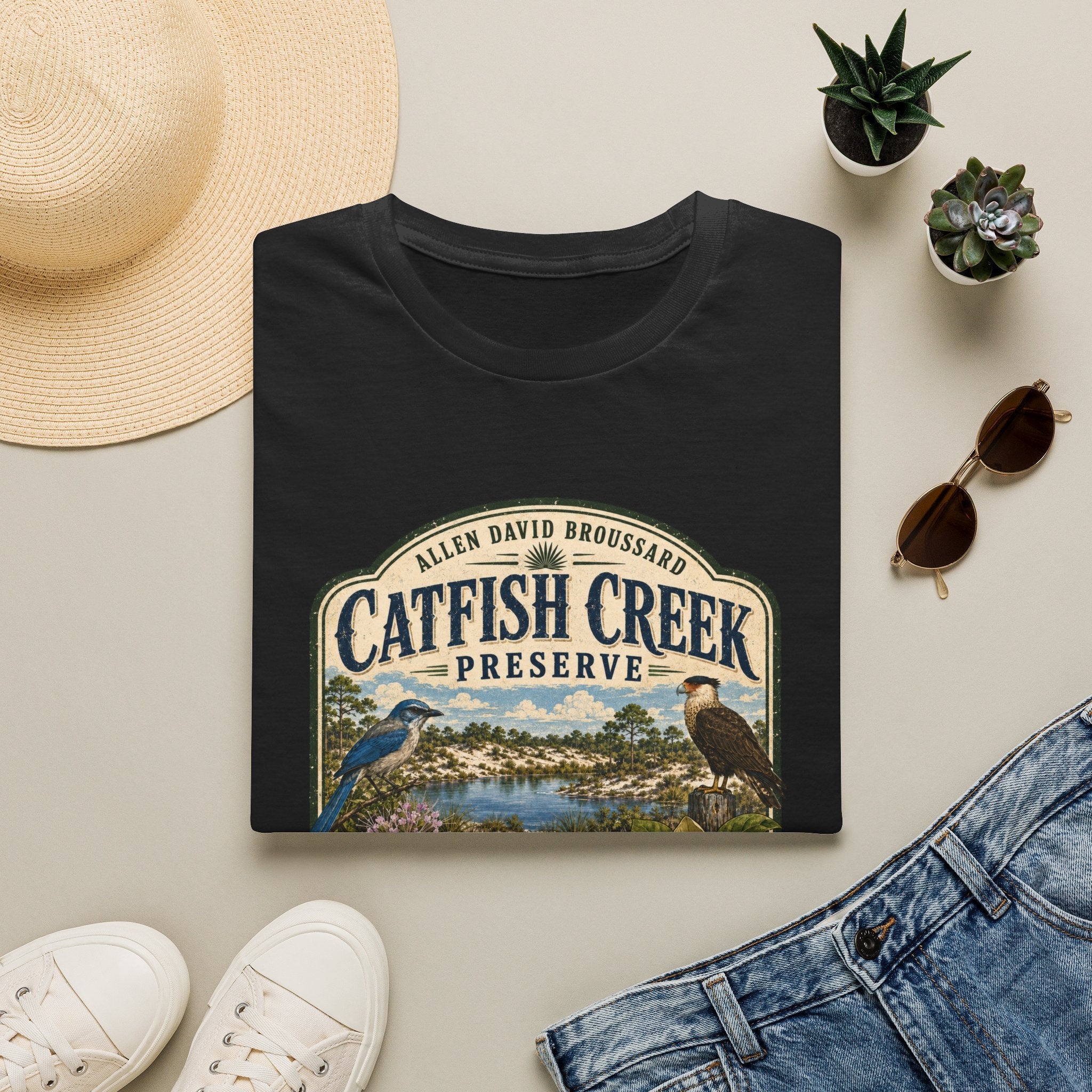 Catfish Creek — Retro Tee