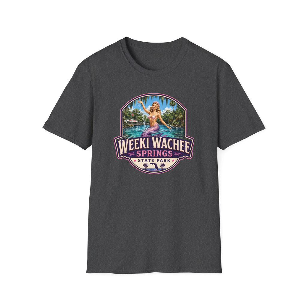 Weeki Wachee Springs — Retro Tee Pink