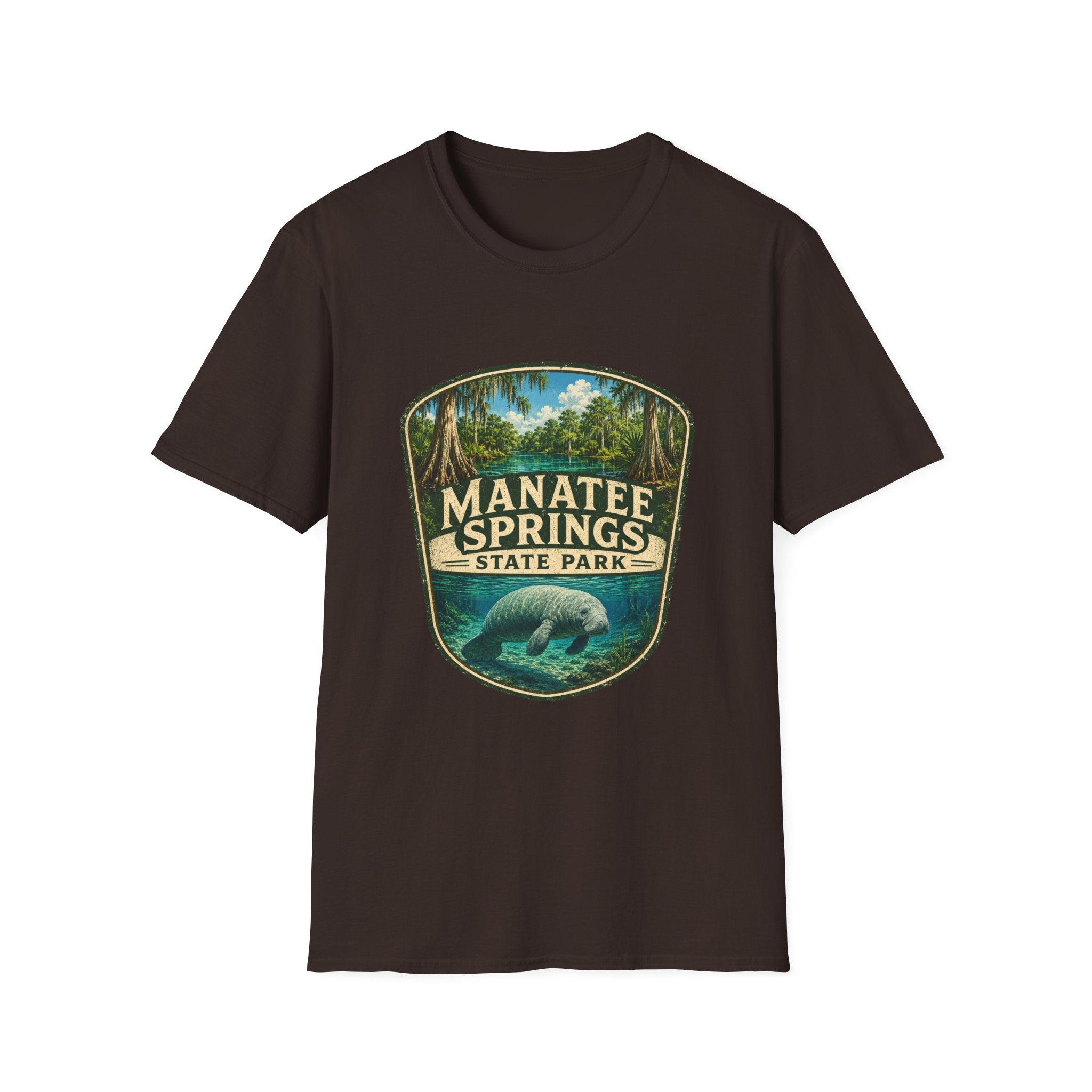 Manatee Springs — Retro Tee
