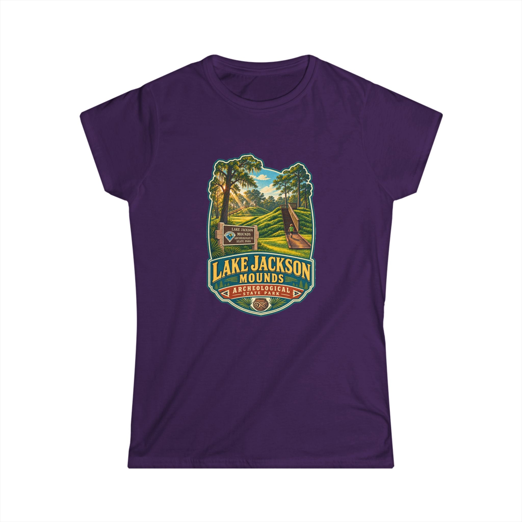 Lake Jackson Mounds- Vintage Tee