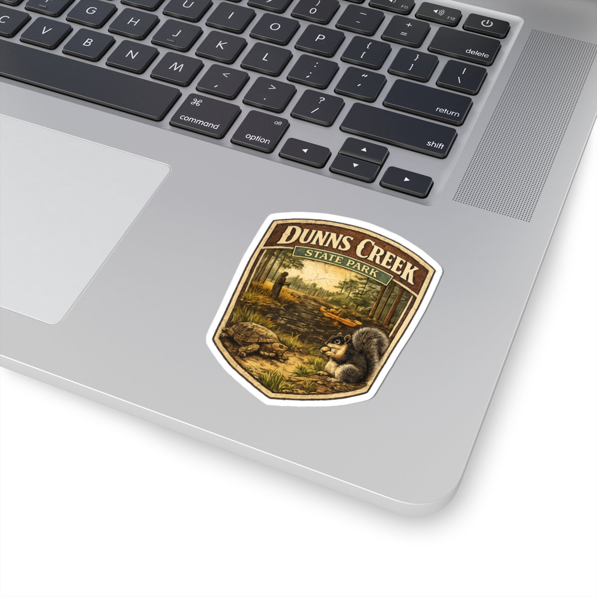 Dunns Creek State Park Sticker – Retro Wildlife Camping Badge (Kiss-Cut)
