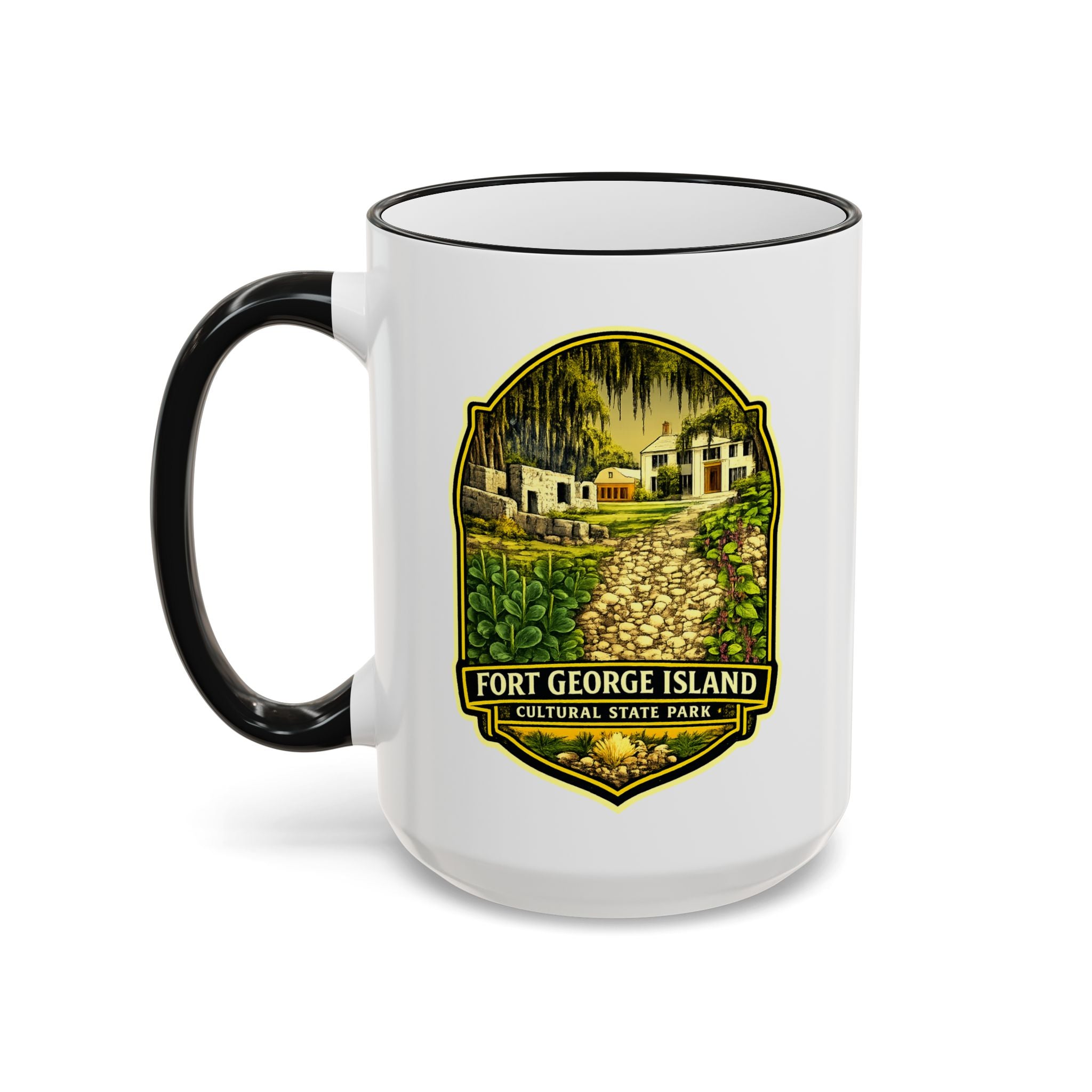 Fort George Island Accent Rim & Handle 11oz/15oz