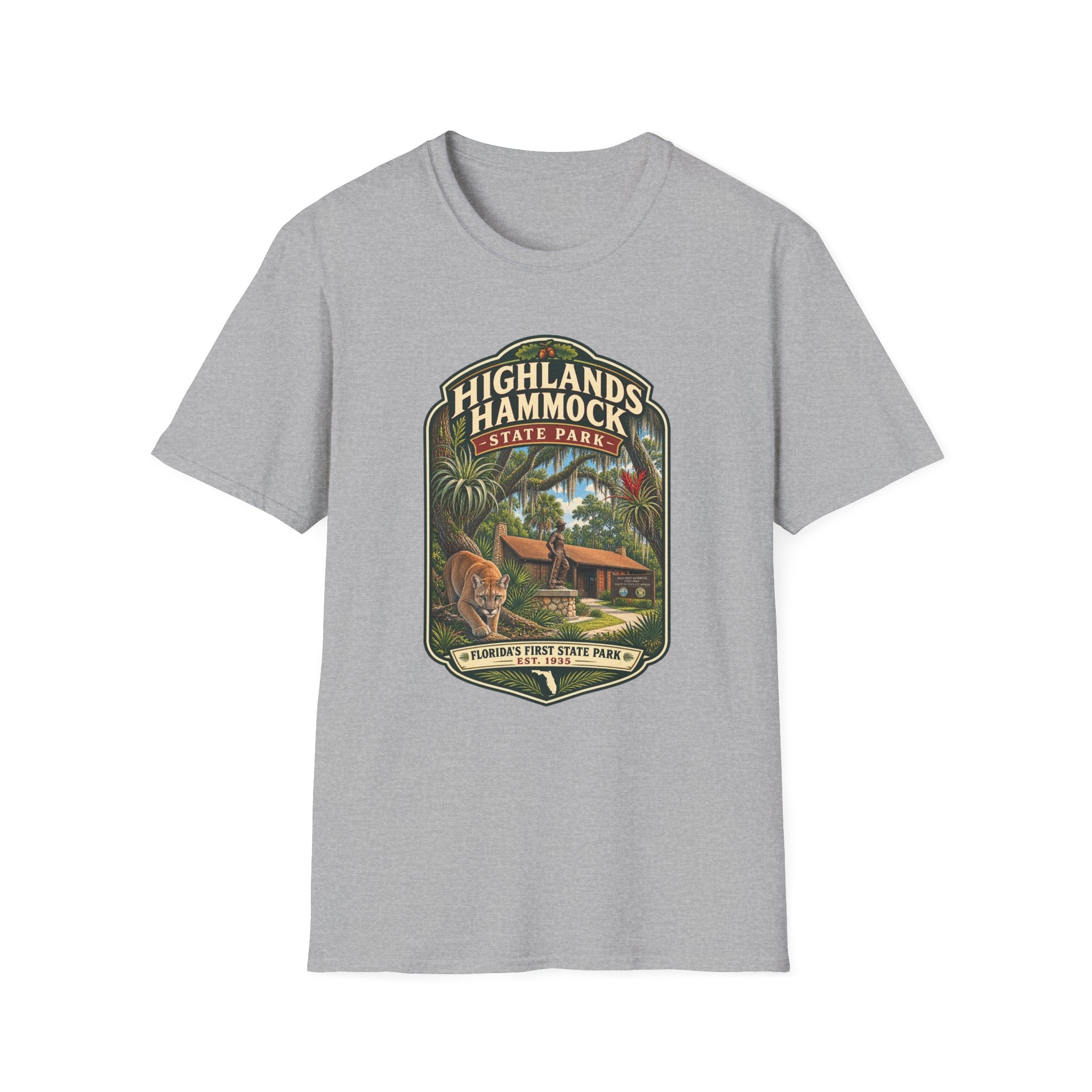 Highlands Hammock- Retro Tee