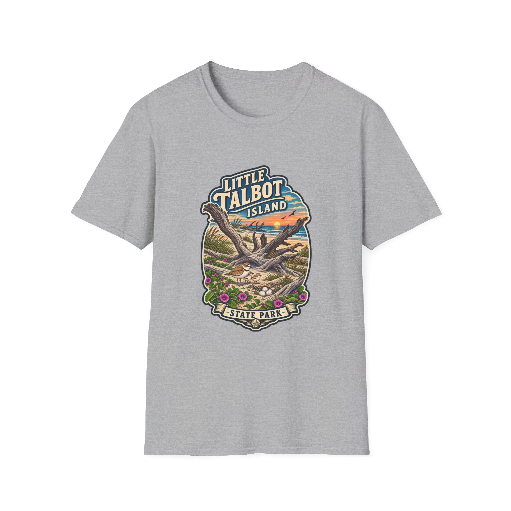 Little Talbot Island- Retro Tee