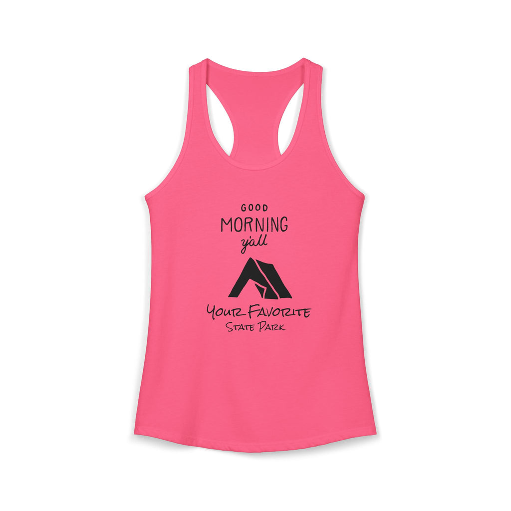 CUSTOMIZABLE Morning Ya'll Racerback Tank