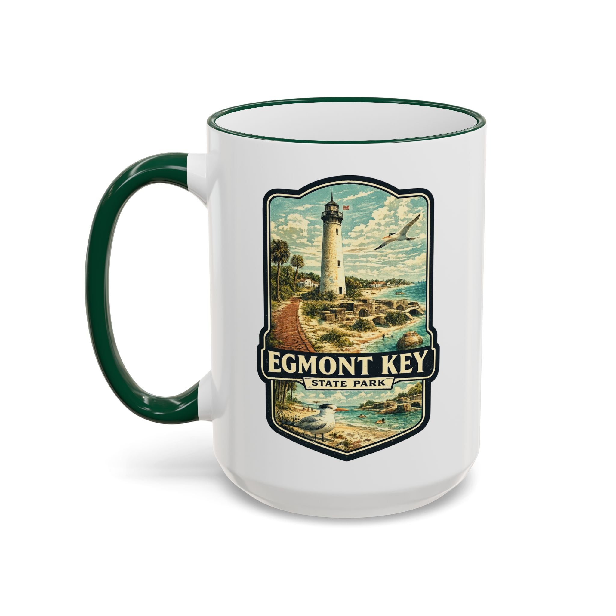 Egmont Key Accent Rim & Handle 11oz/15oz