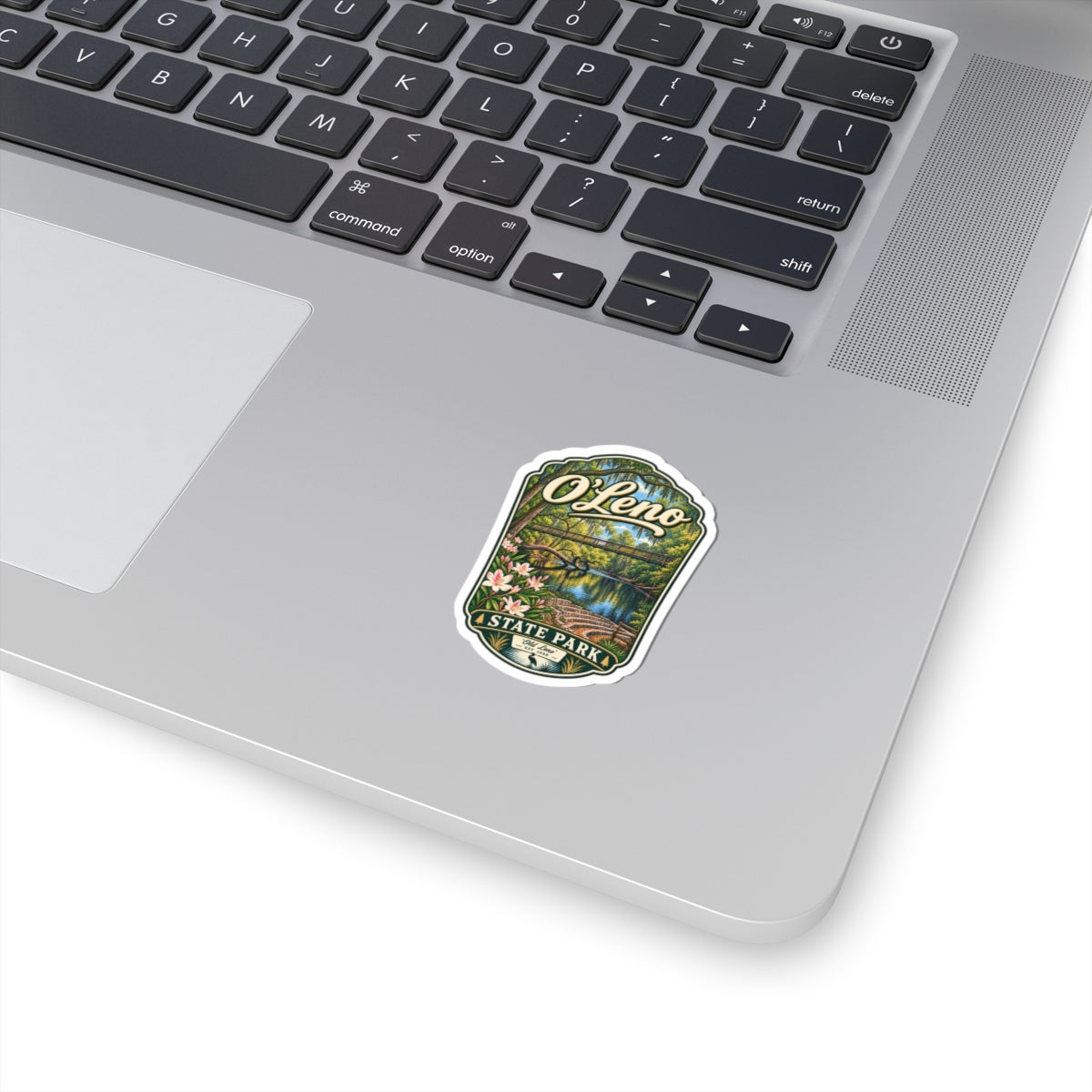 O'Leno State Park Scenic Sticker — Kiss-Cut Outdoor Travel Decal