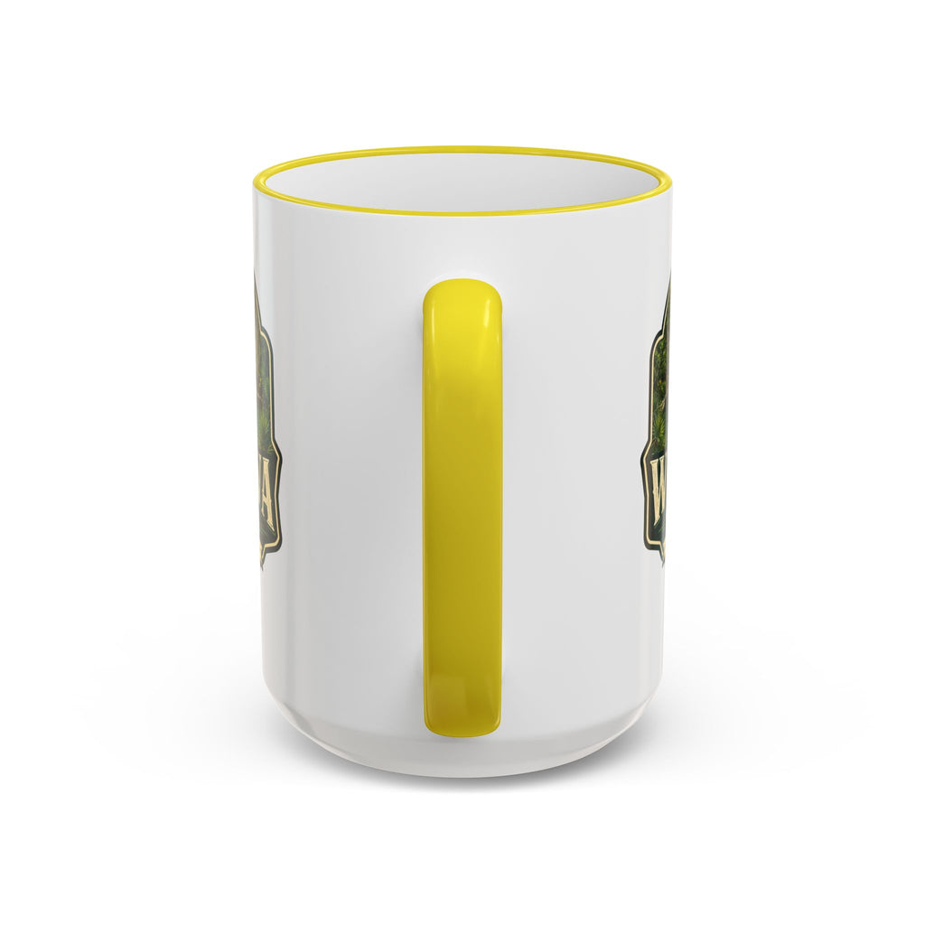 Wekiwa Springs Vintage Mug — Accent Rim & Handle 11oz/15oz