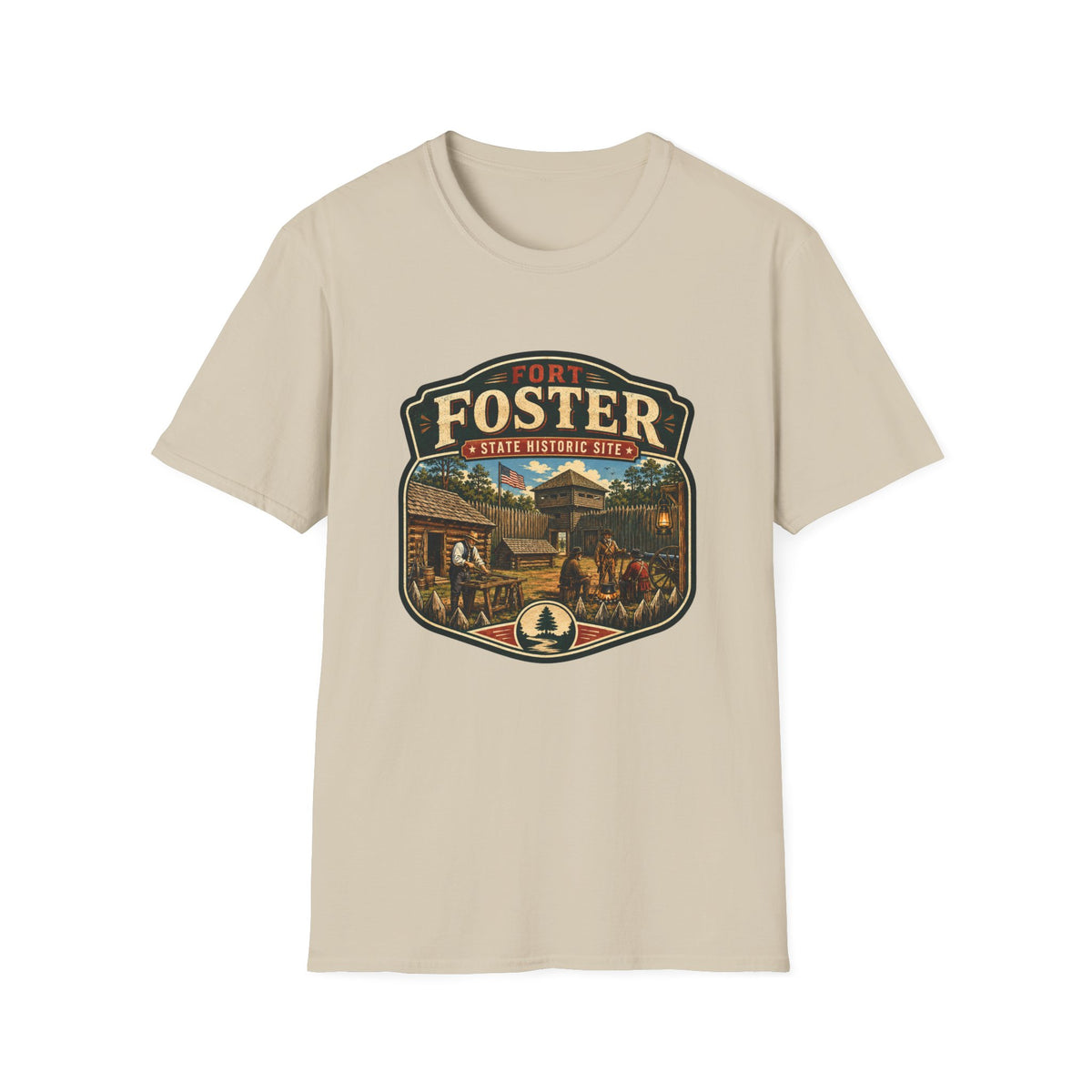 Fort Foster — Retro Tee
