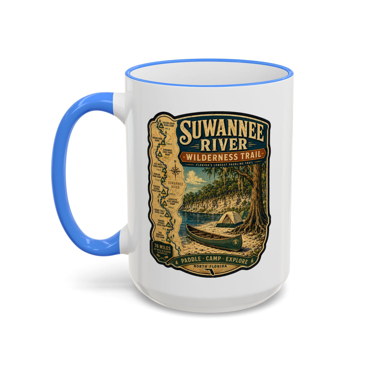Suwannee River Wilderness Trail Accent Rim & Handle 11oz/15oz