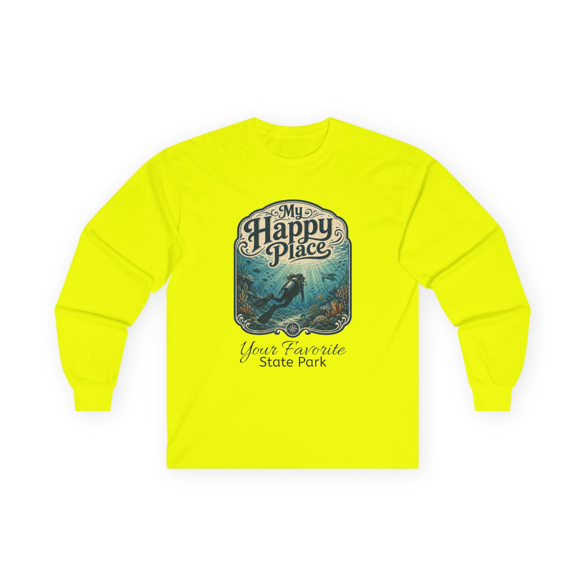 CUSTOMIZABLE Ocean — Vintage SCUBA Shirt