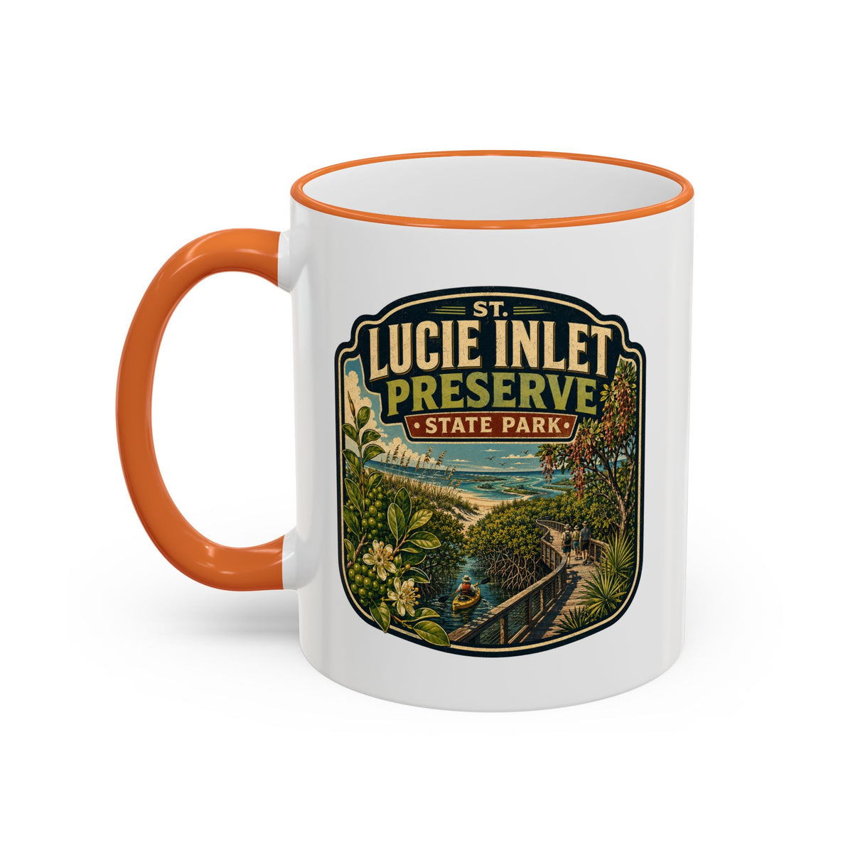 St. Lucie Inlet — Accent Rim & Handle 11oz/15oz