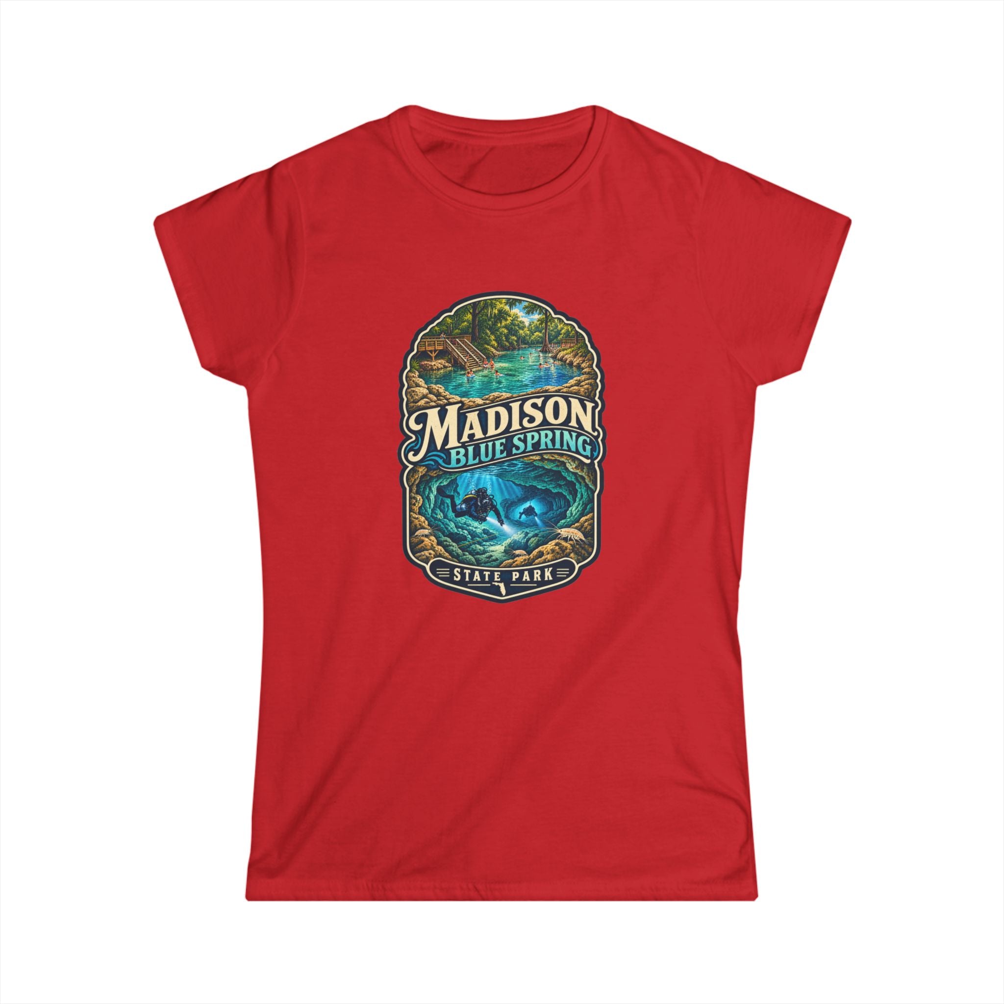Madison Blue Spring- Vintage Tee