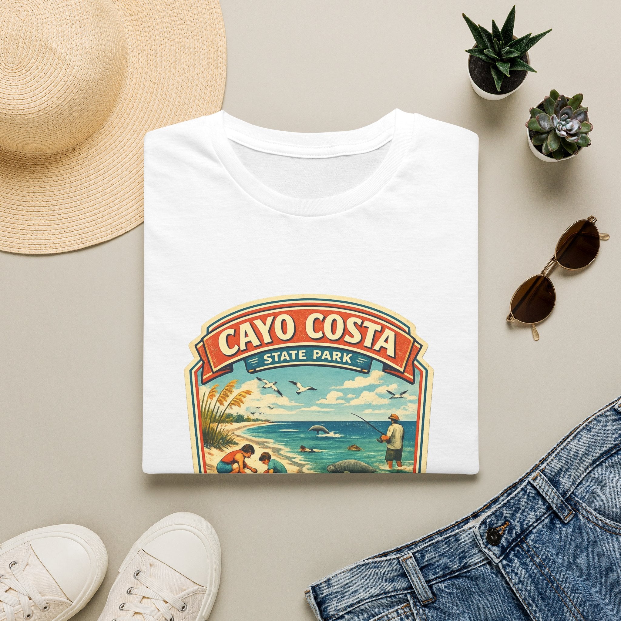 Cayo Costa- Retro Tee