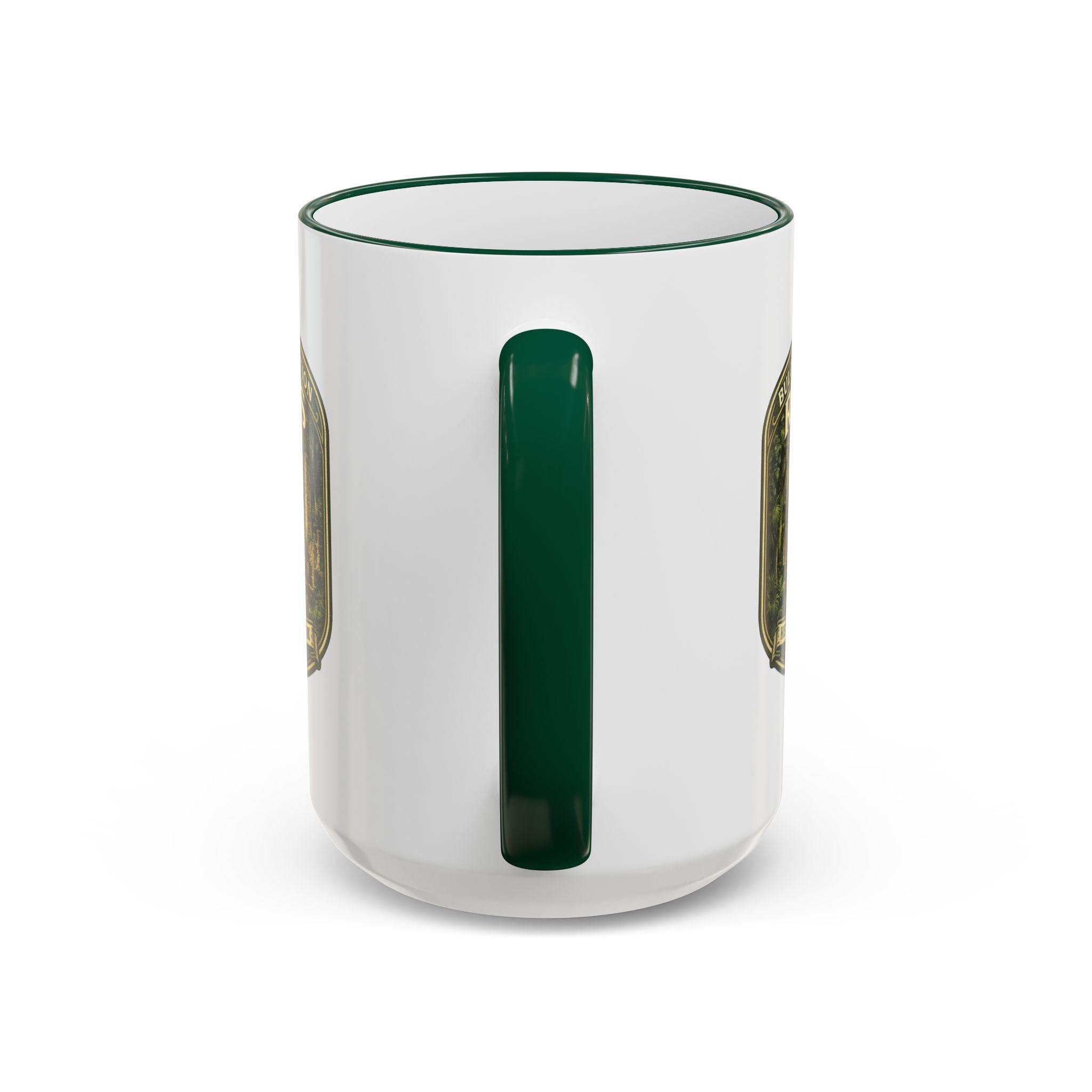 Bulow Ruins Vintage Mug — Accent Rim & Handle 11oz/15oz