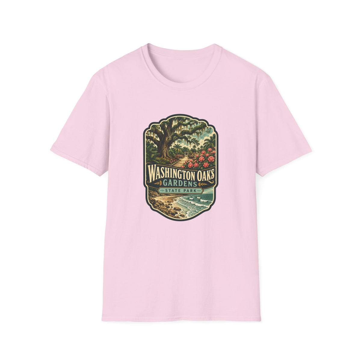 Washington Oaks — Retro Tee