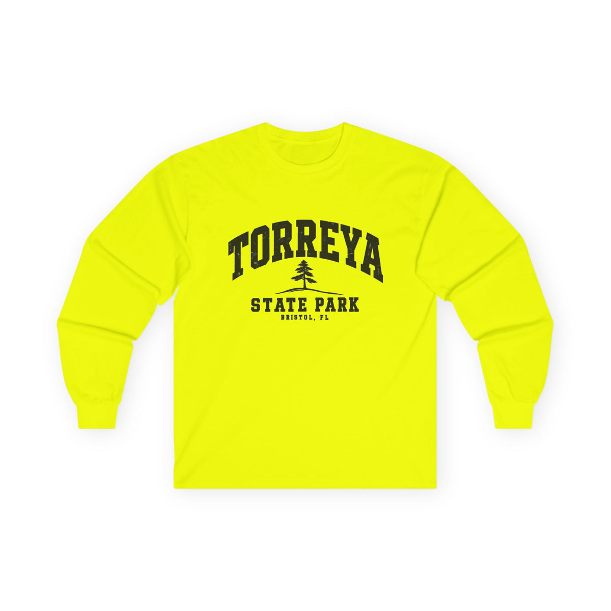 Torreya State Park Vintage Logo- Long Sleeve Tee