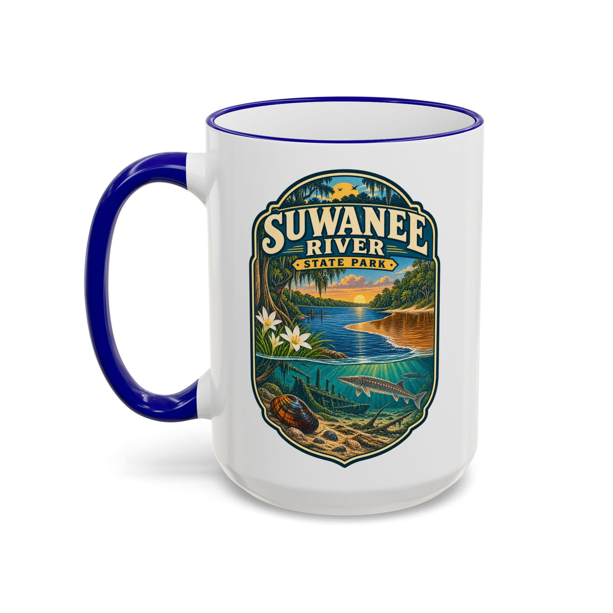 Suwannee River  Accent Rim & Handle 11oz/15oz