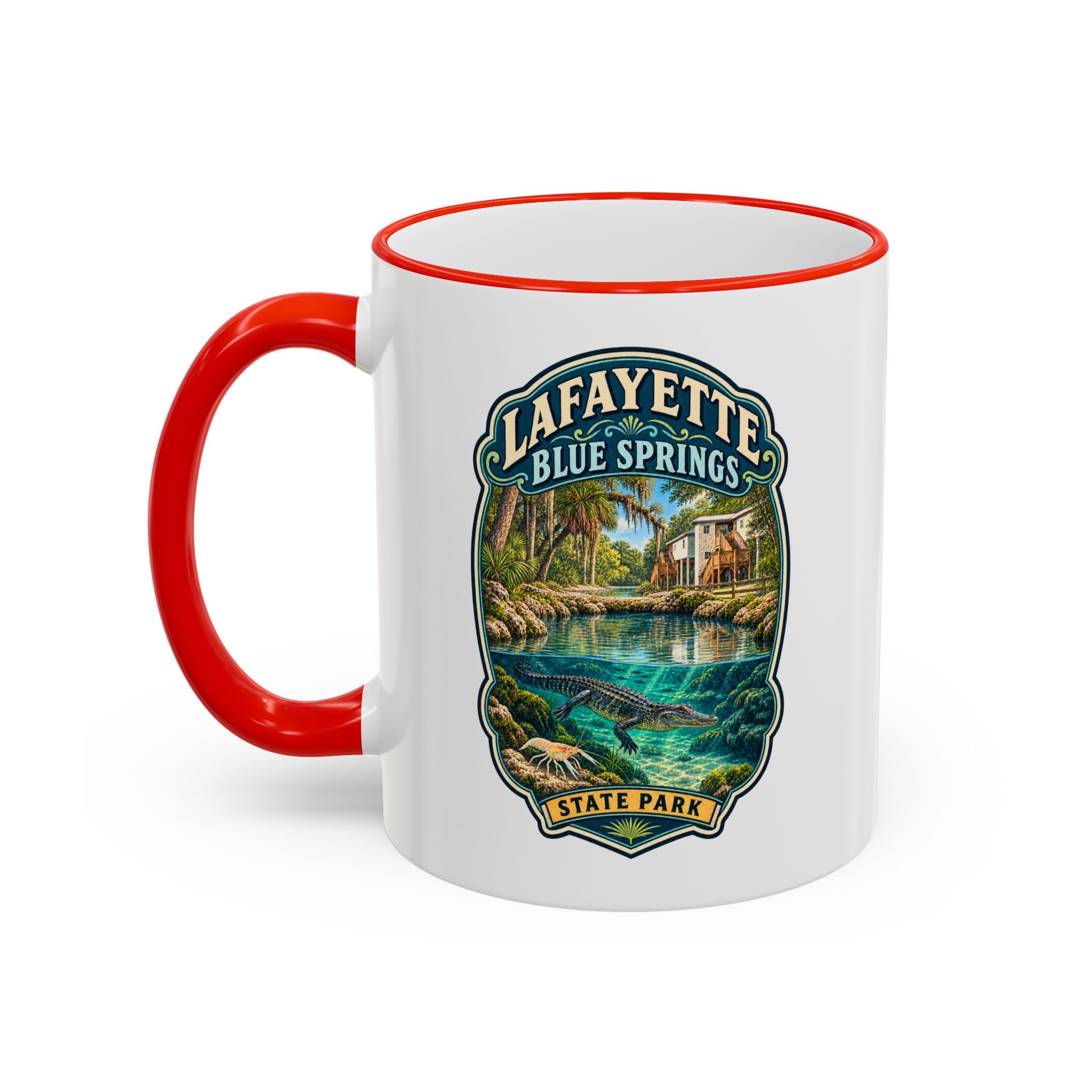 Lafayette Blue Springs Accent Rim & Handle 11oz/15oz