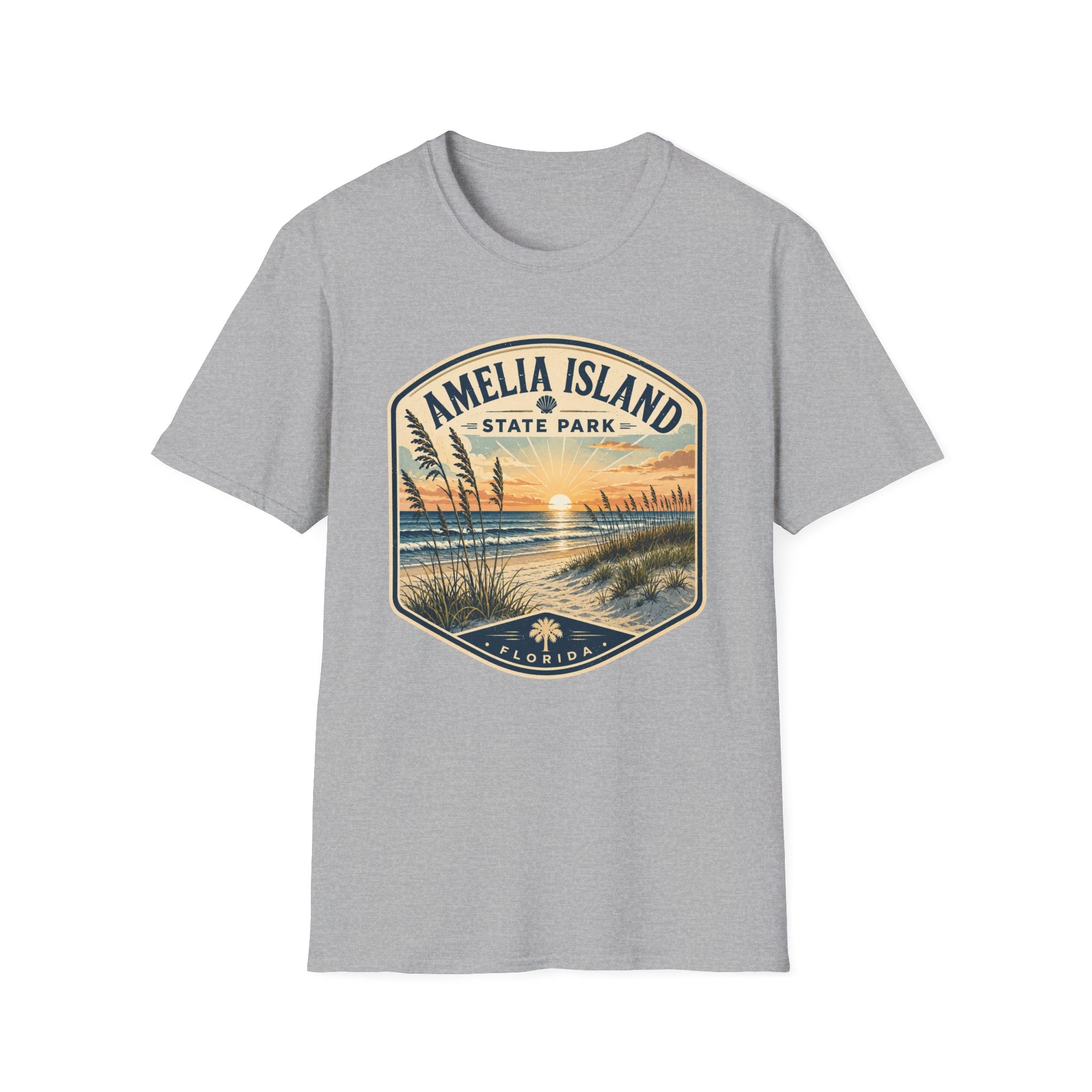 Amelia Island — Retro Tee