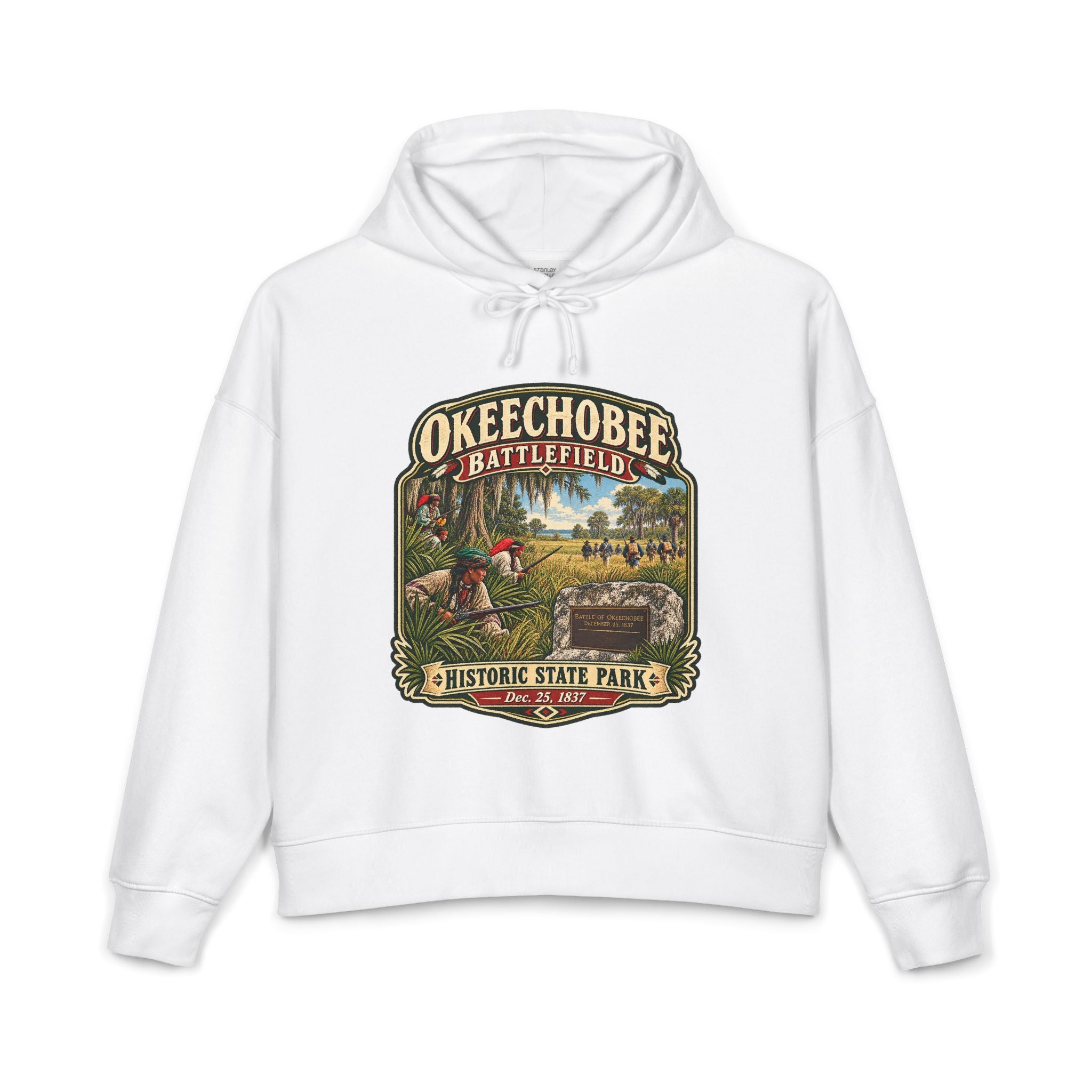 Okeechobee Battlefield — Vintage Hoodie