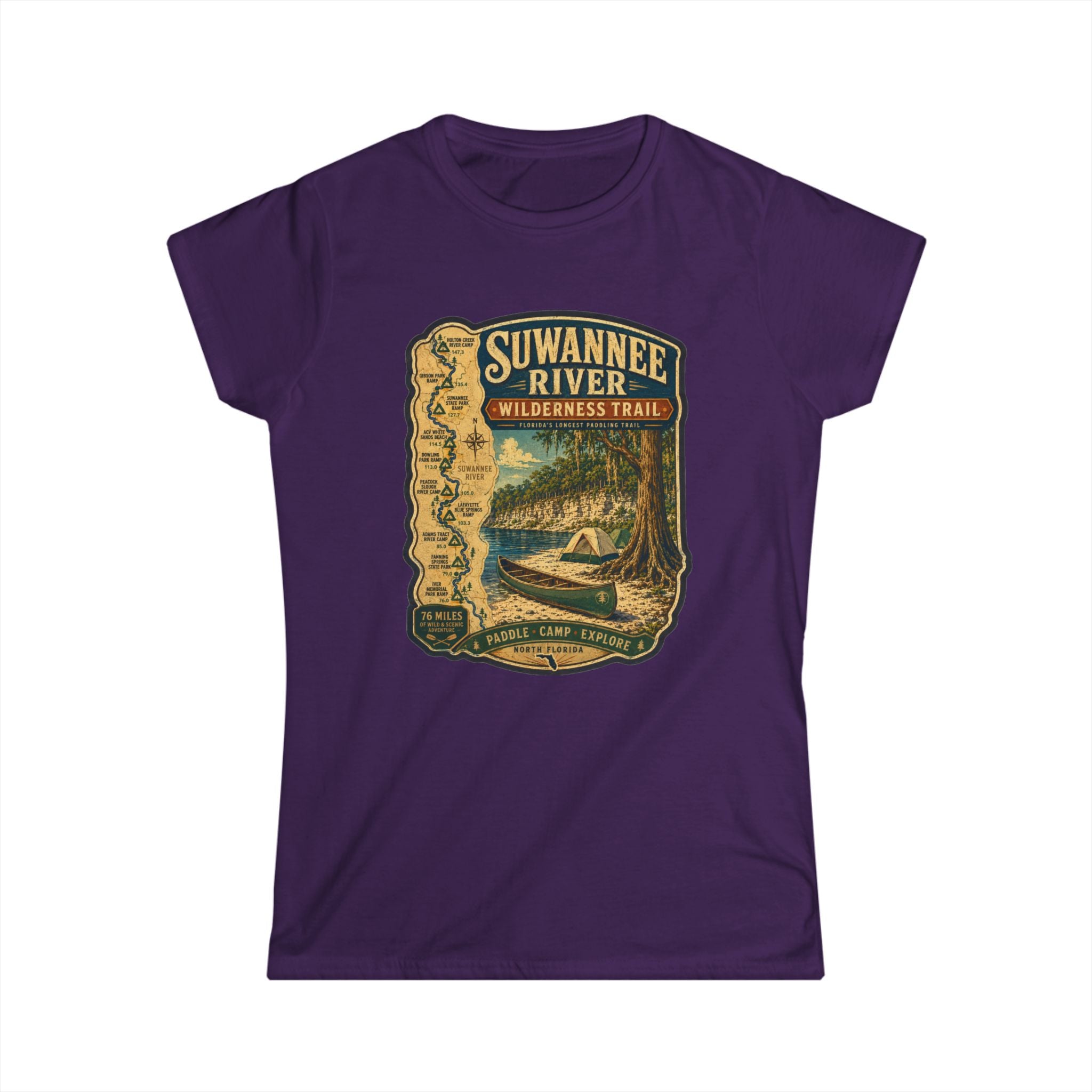 Suwannee River Wilderness Trail- Vintage Tee