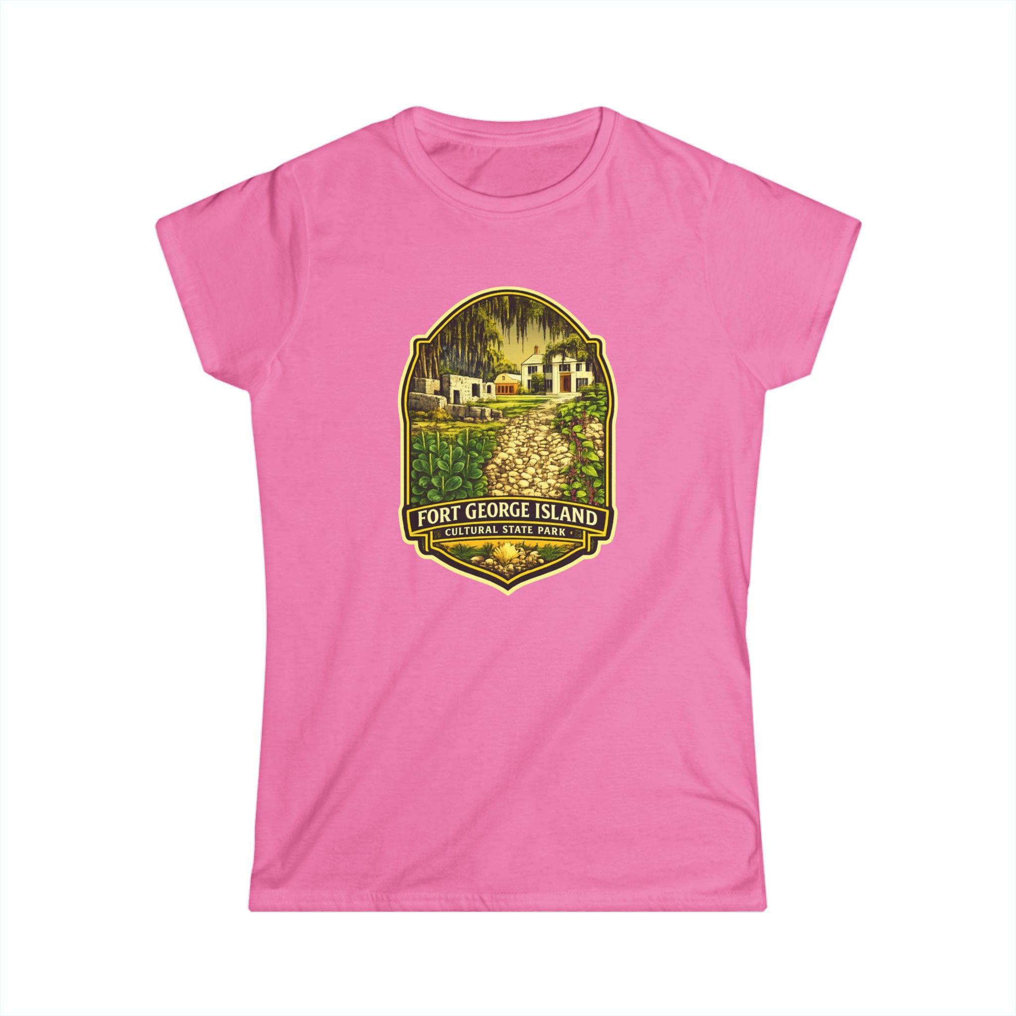 Fort George Island- Vintage Tee